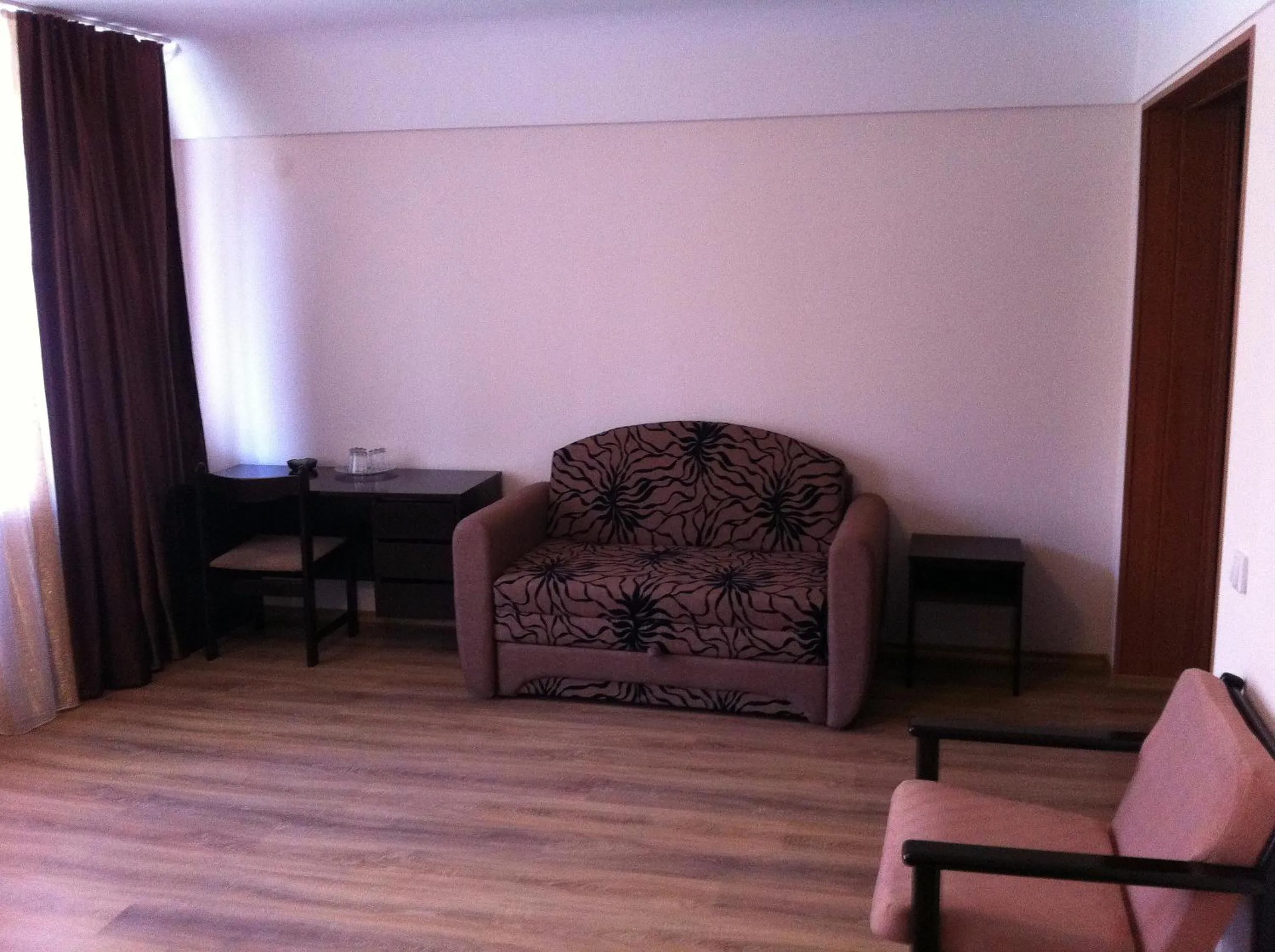 Seating area in Motel Poltava