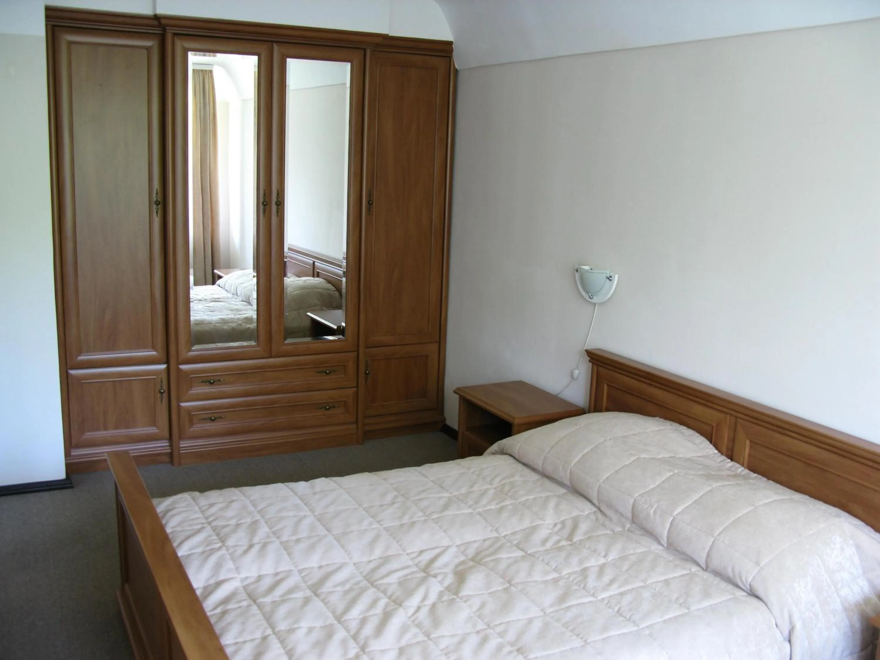 Bed in Motel Poltava
