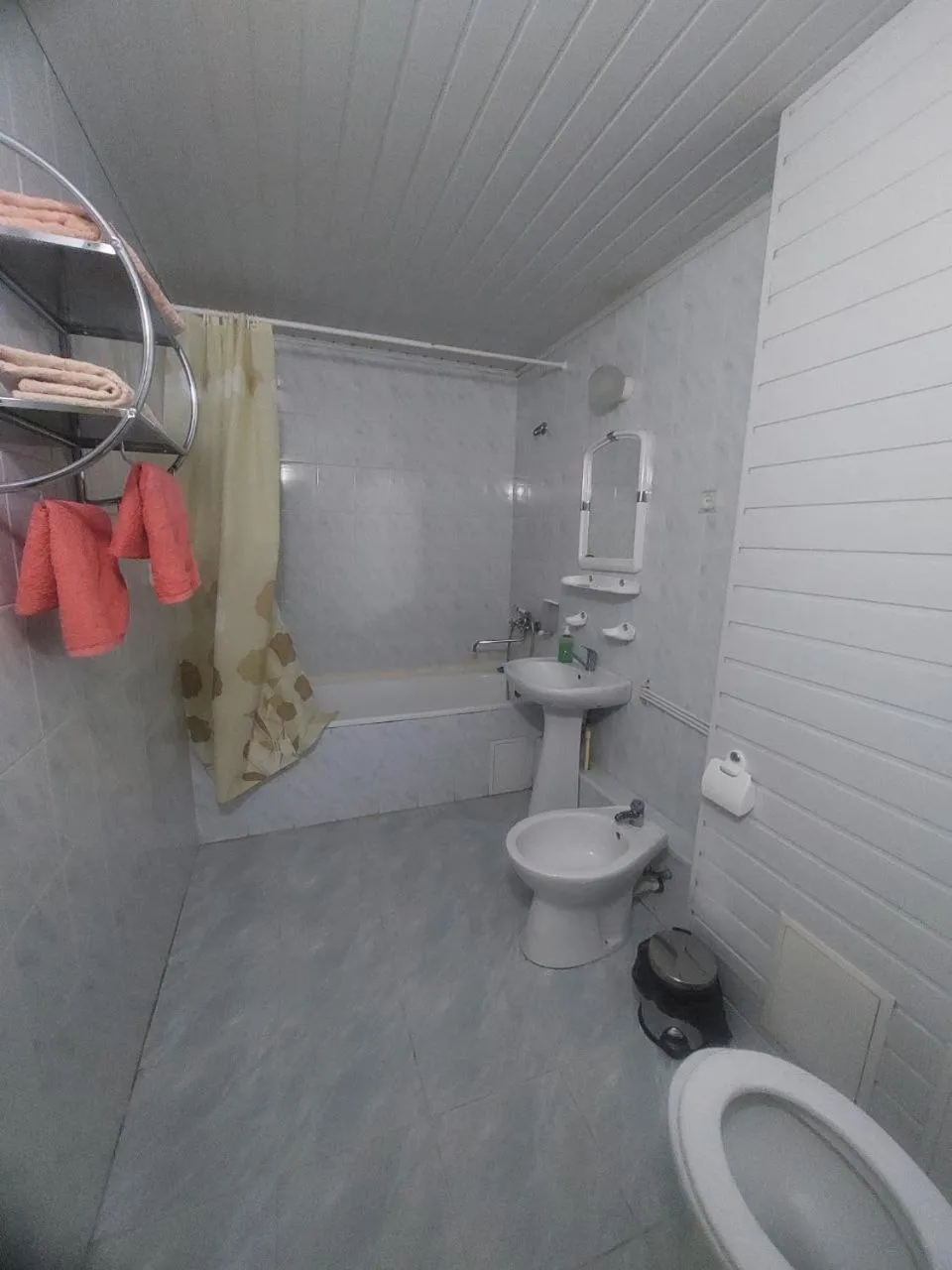 Shower in Motel Poltava