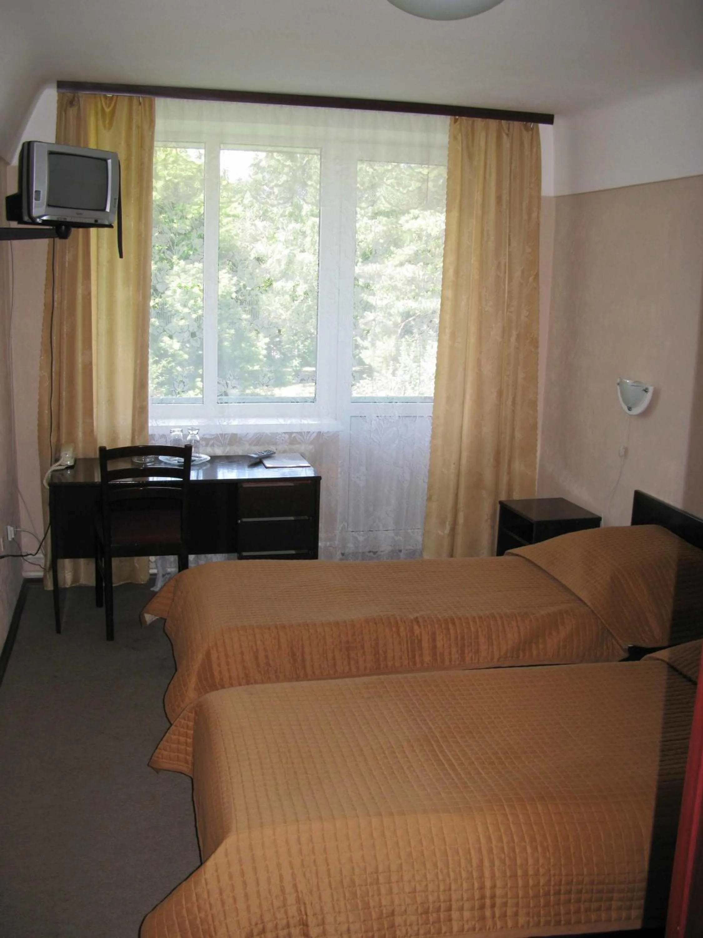 Seating area in Motel Poltava