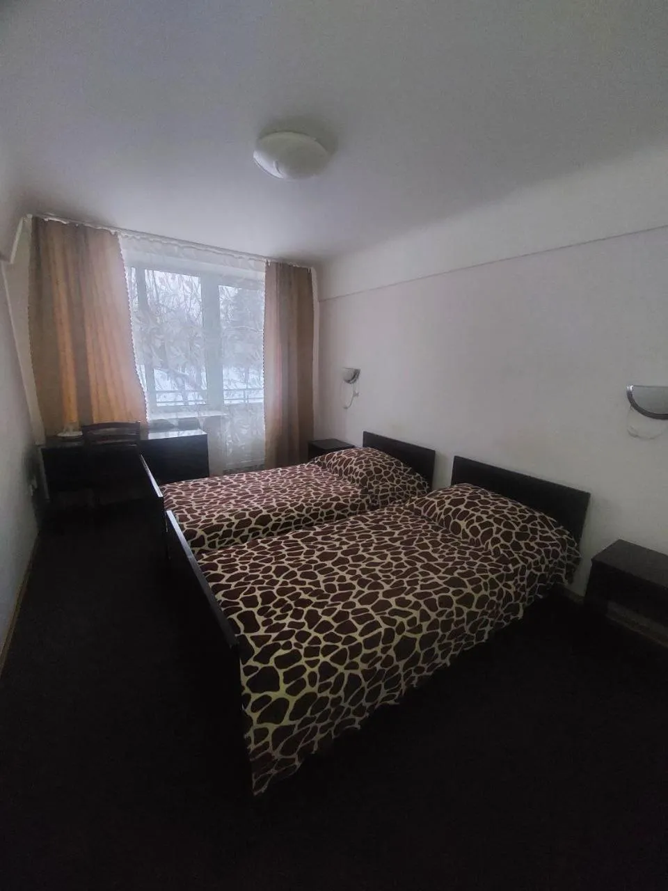 Bed in Motel Poltava