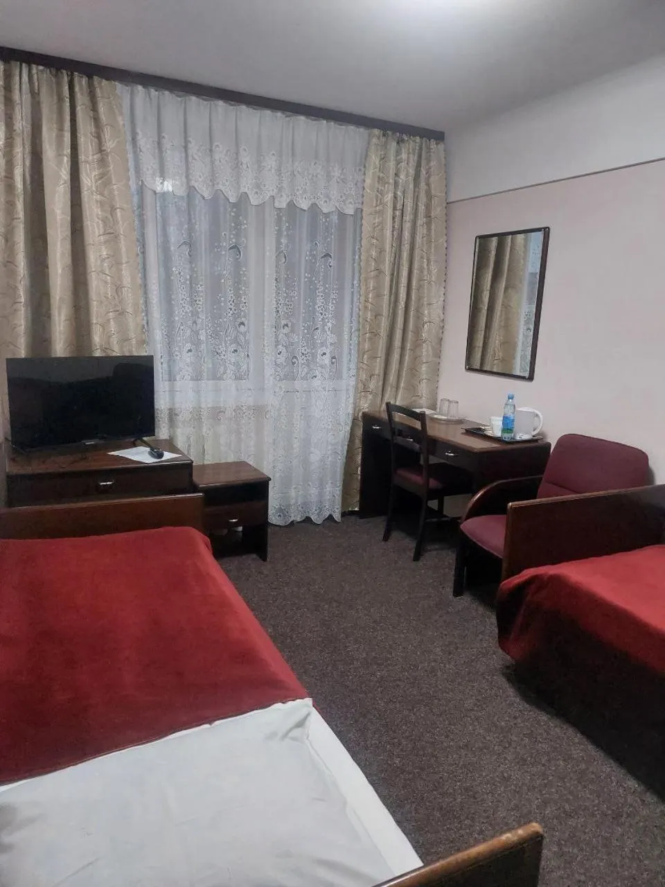 Bed in Motel Poltava