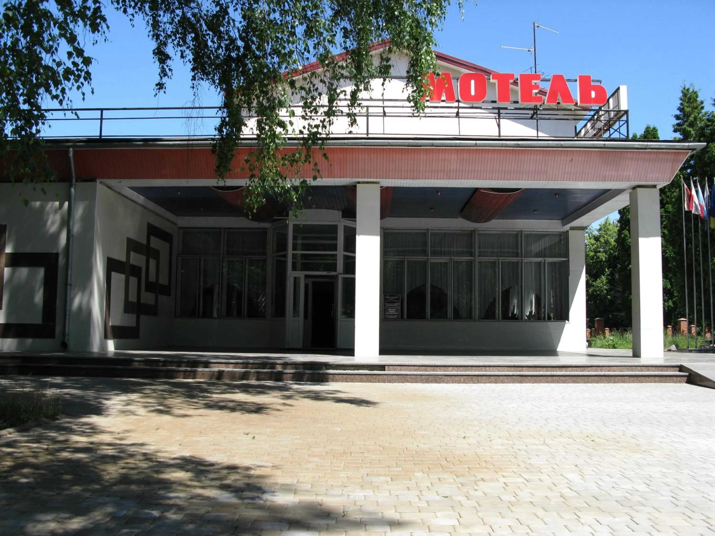 Facade/entrance in Motel Poltava