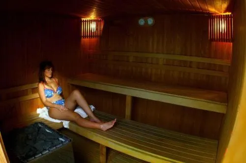 Sauna in Hotel Balneario Valle del Jerte