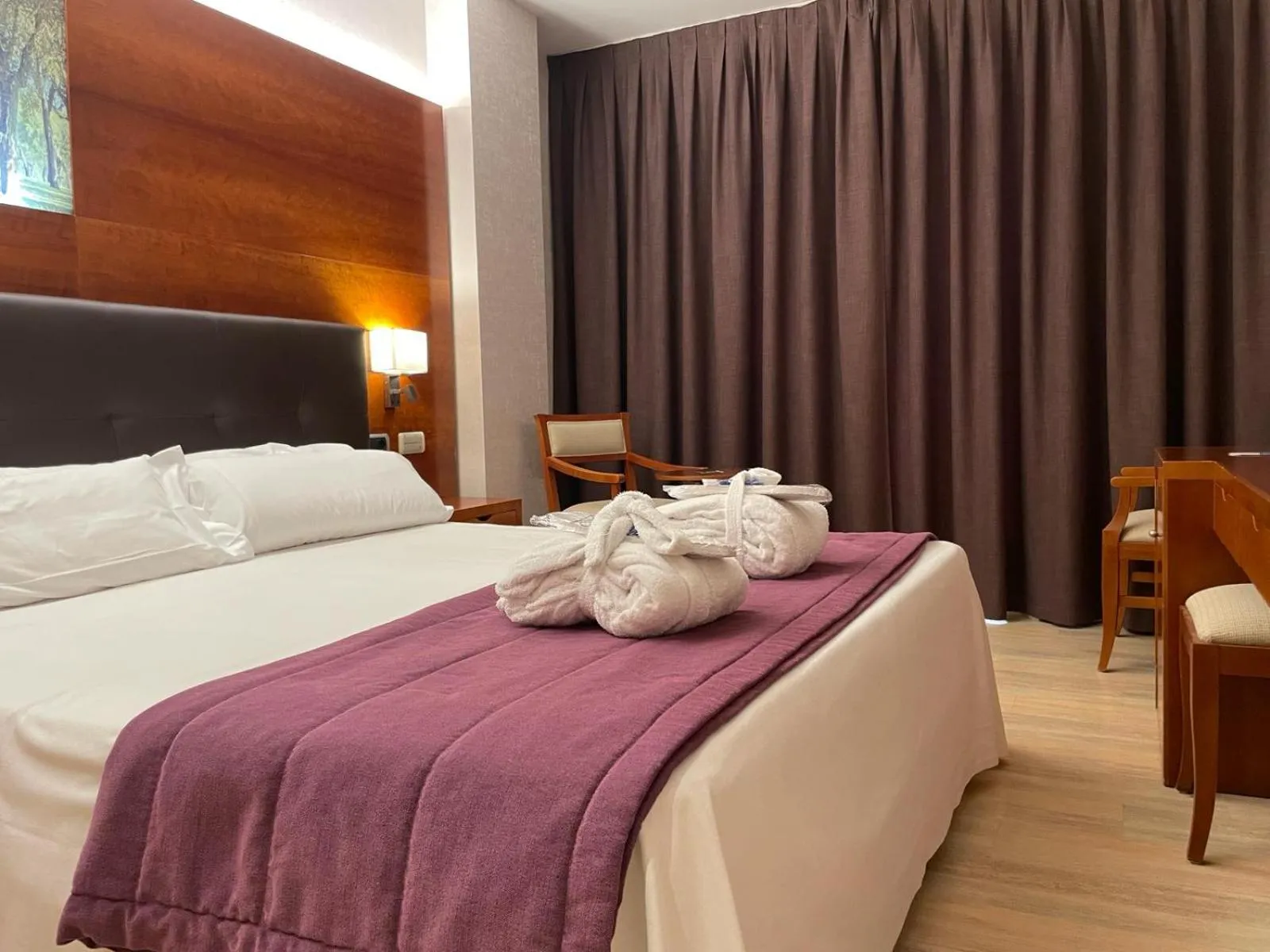 Bed in Hotel Balneario Valle del Jerte