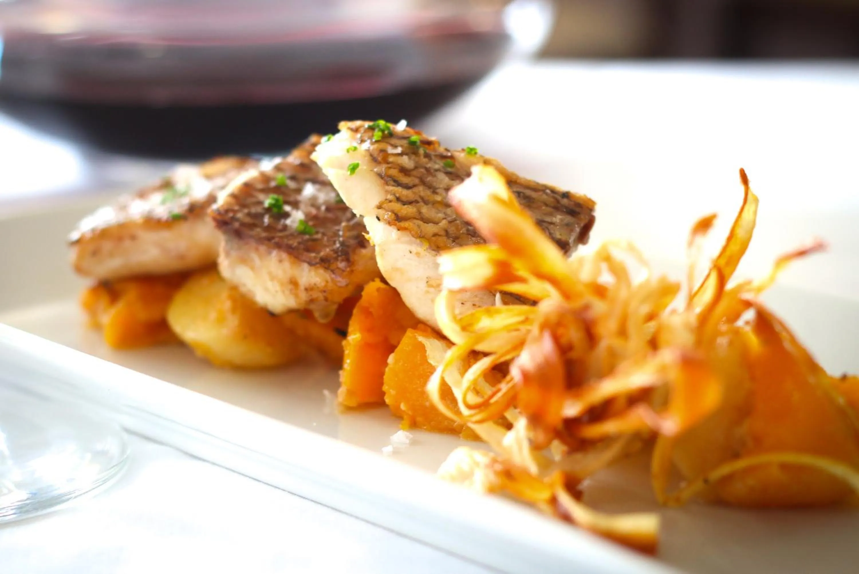 Food close-up in Hotel Balneario Valle del Jerte