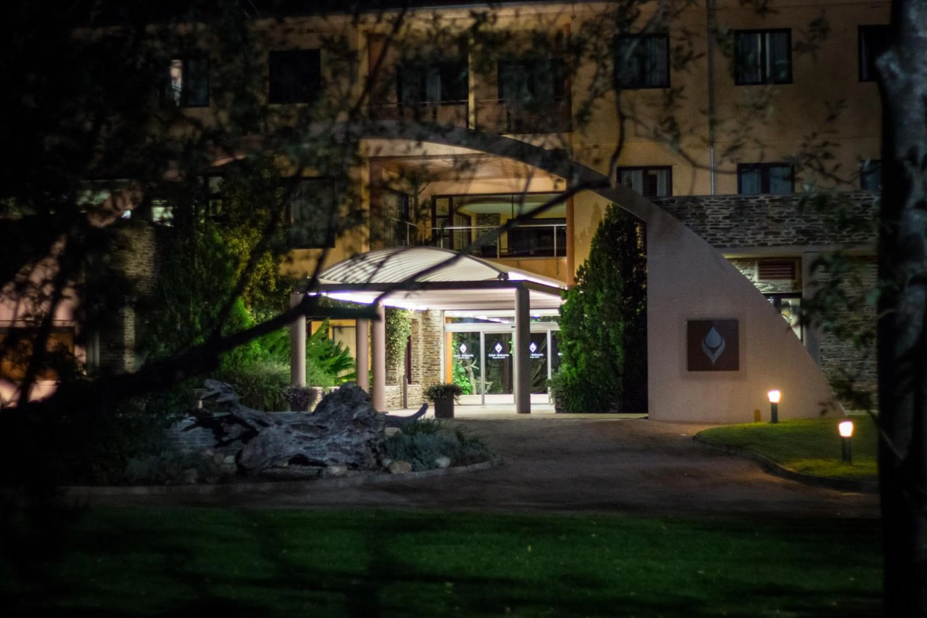 Garden view in Hotel Balneario Valle del Jerte