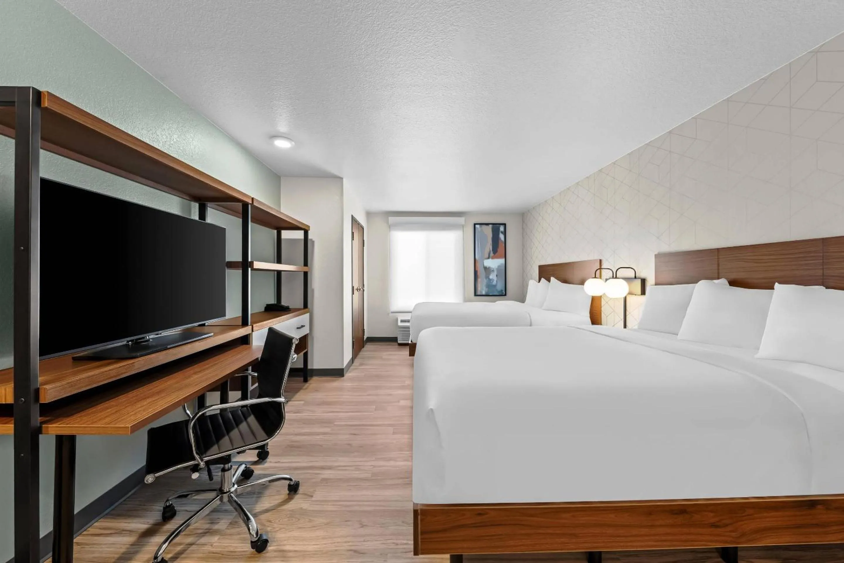 Quadruple Room with Two Queen Beds and Dishwasher - Non Smoking in Everhome Suites Waco