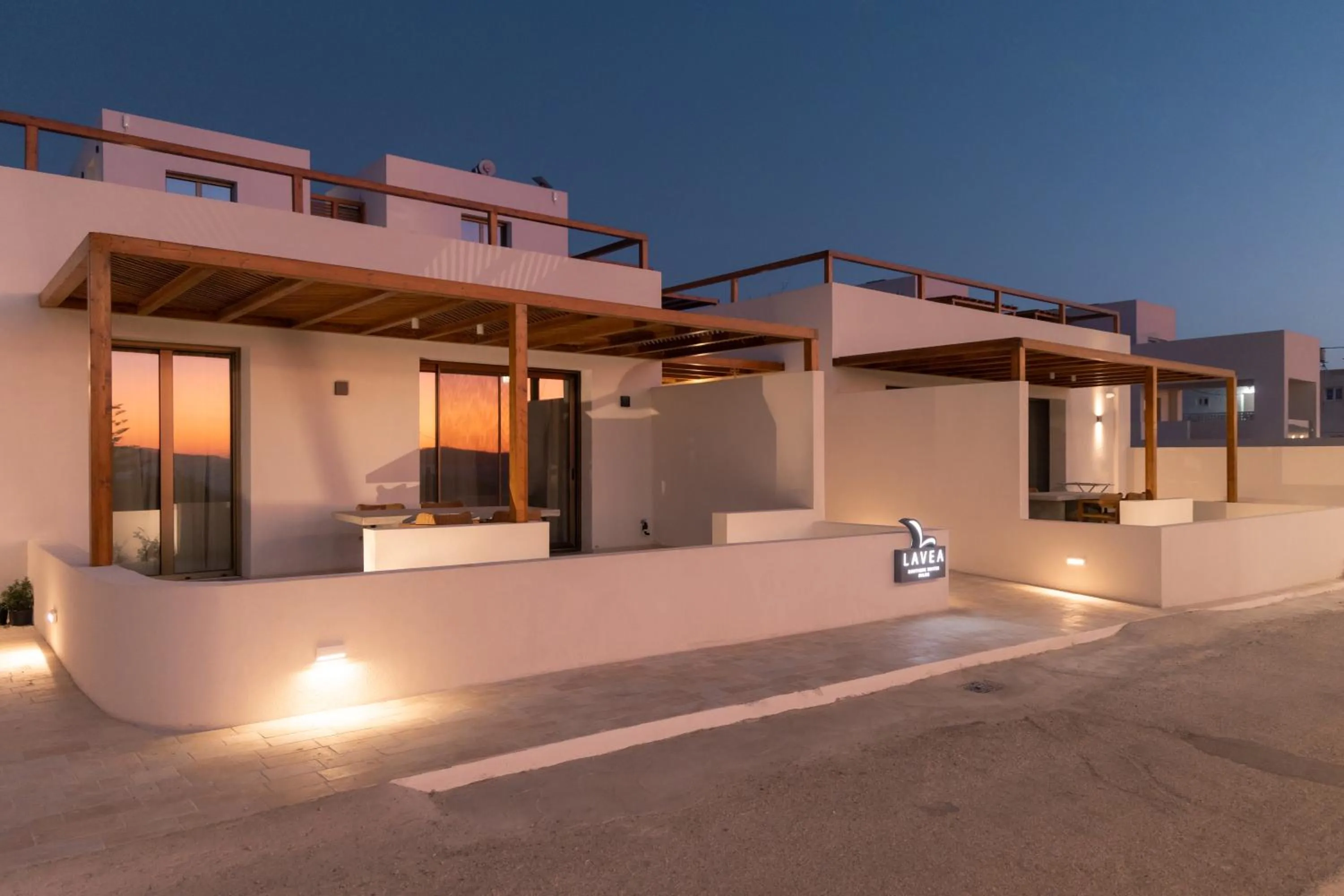 Property building in Lavea Suites Milos