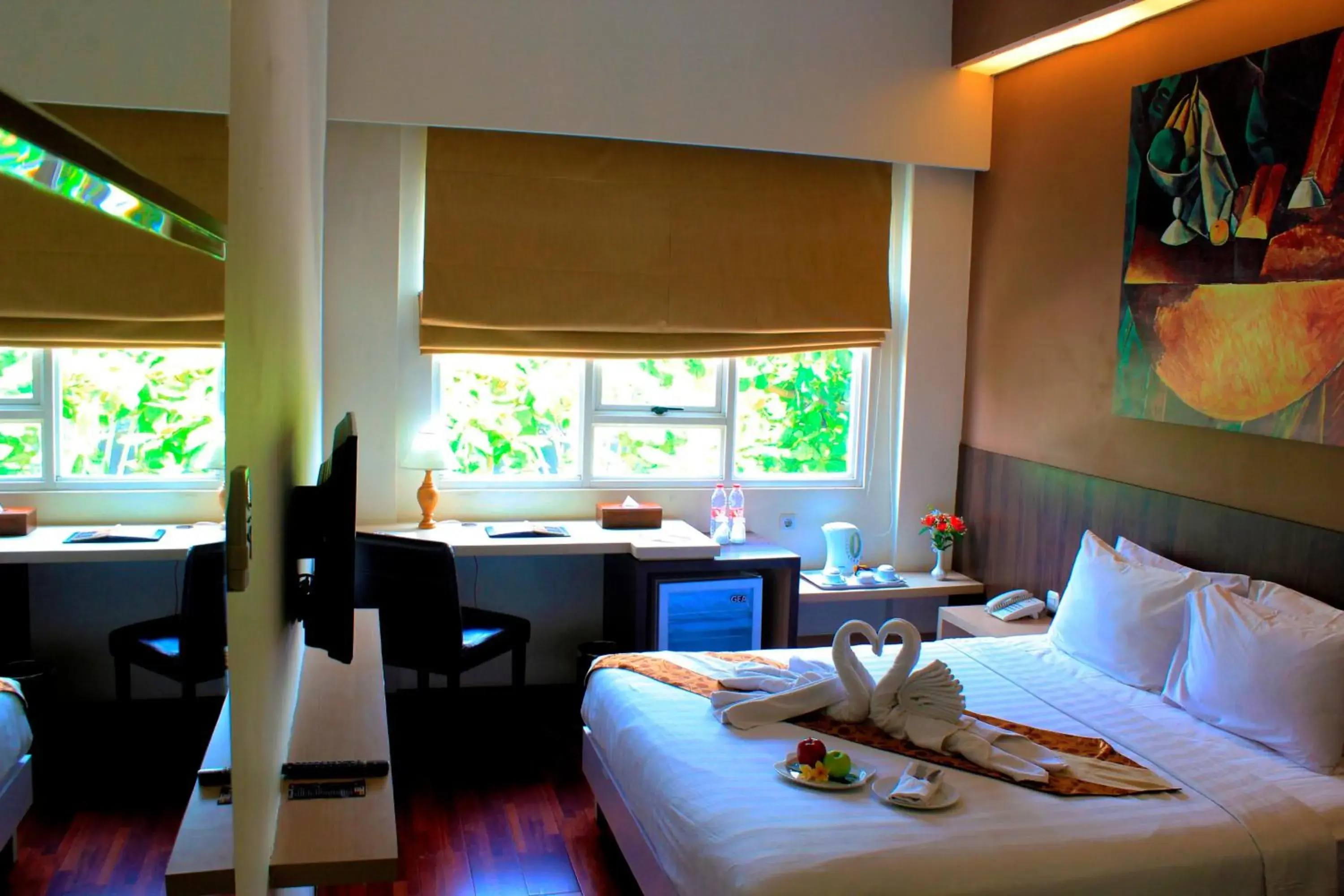 Photo of the whole room, Bed in Kyriad Arra Hotel Cepu Photo of the whole room, Bed in Kyriad Arra Hotel Cepu
