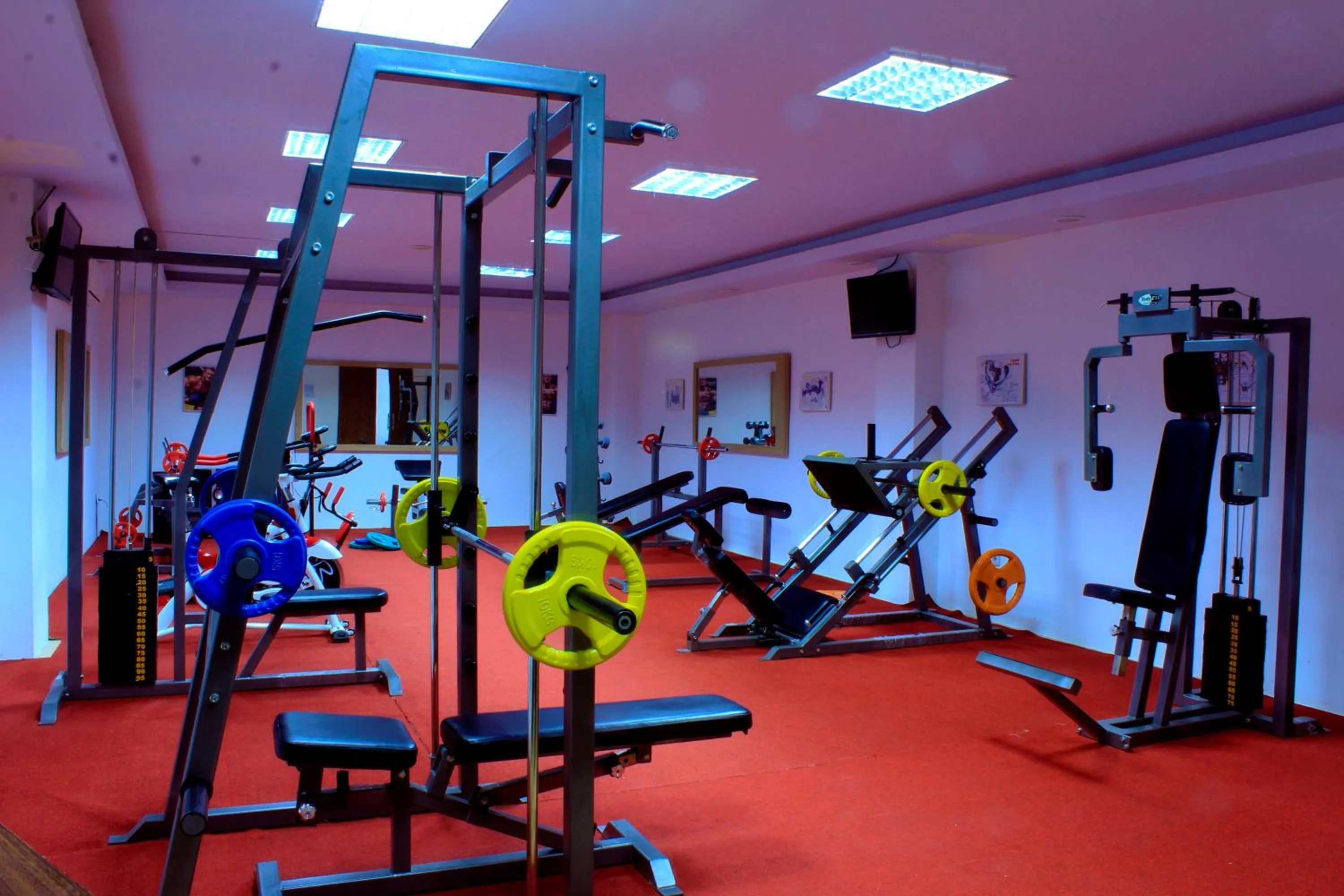 Fitness centre/facilities in Kyriad Arra Hotel Cepu