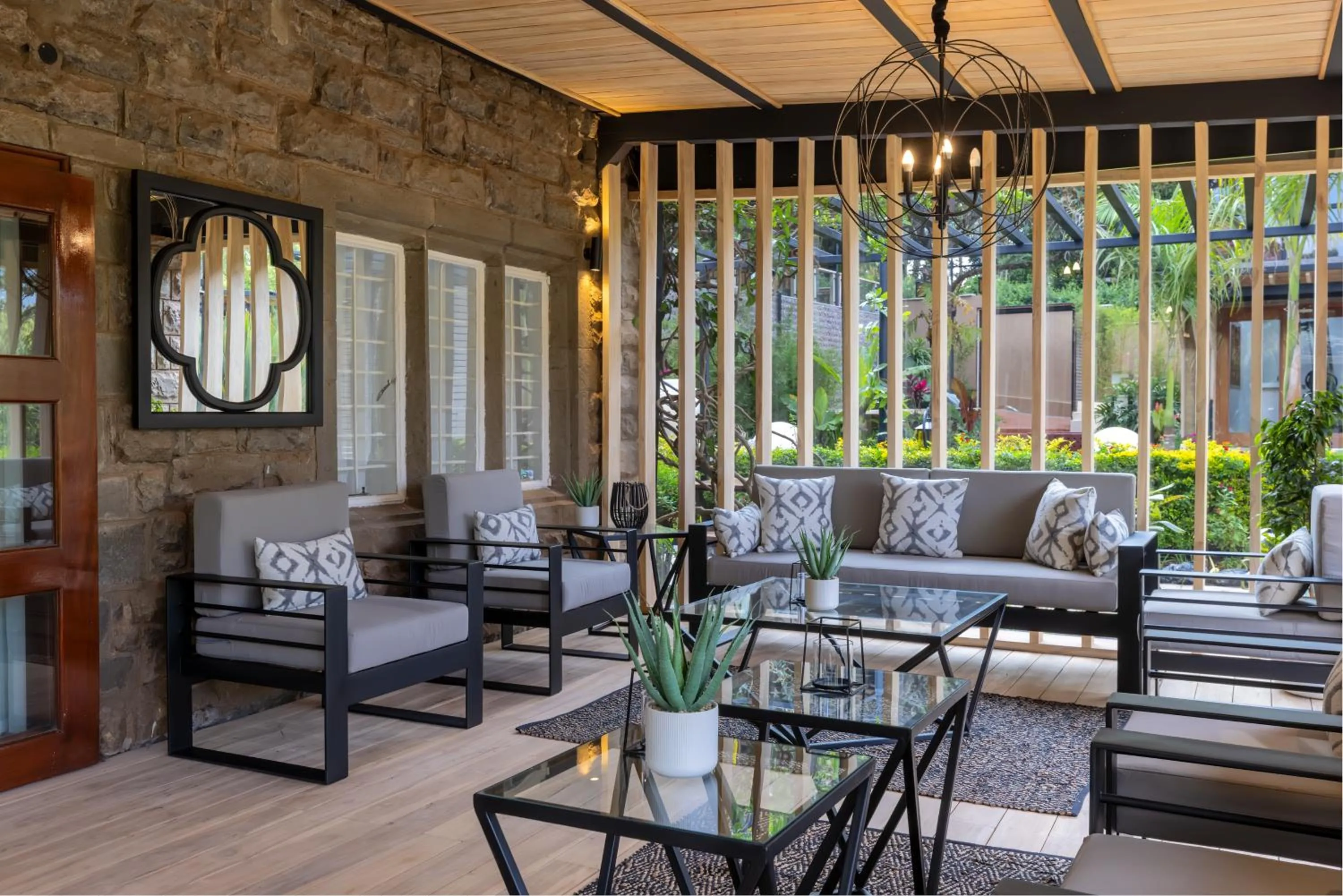 Patio in Pax Manor Muthaiga