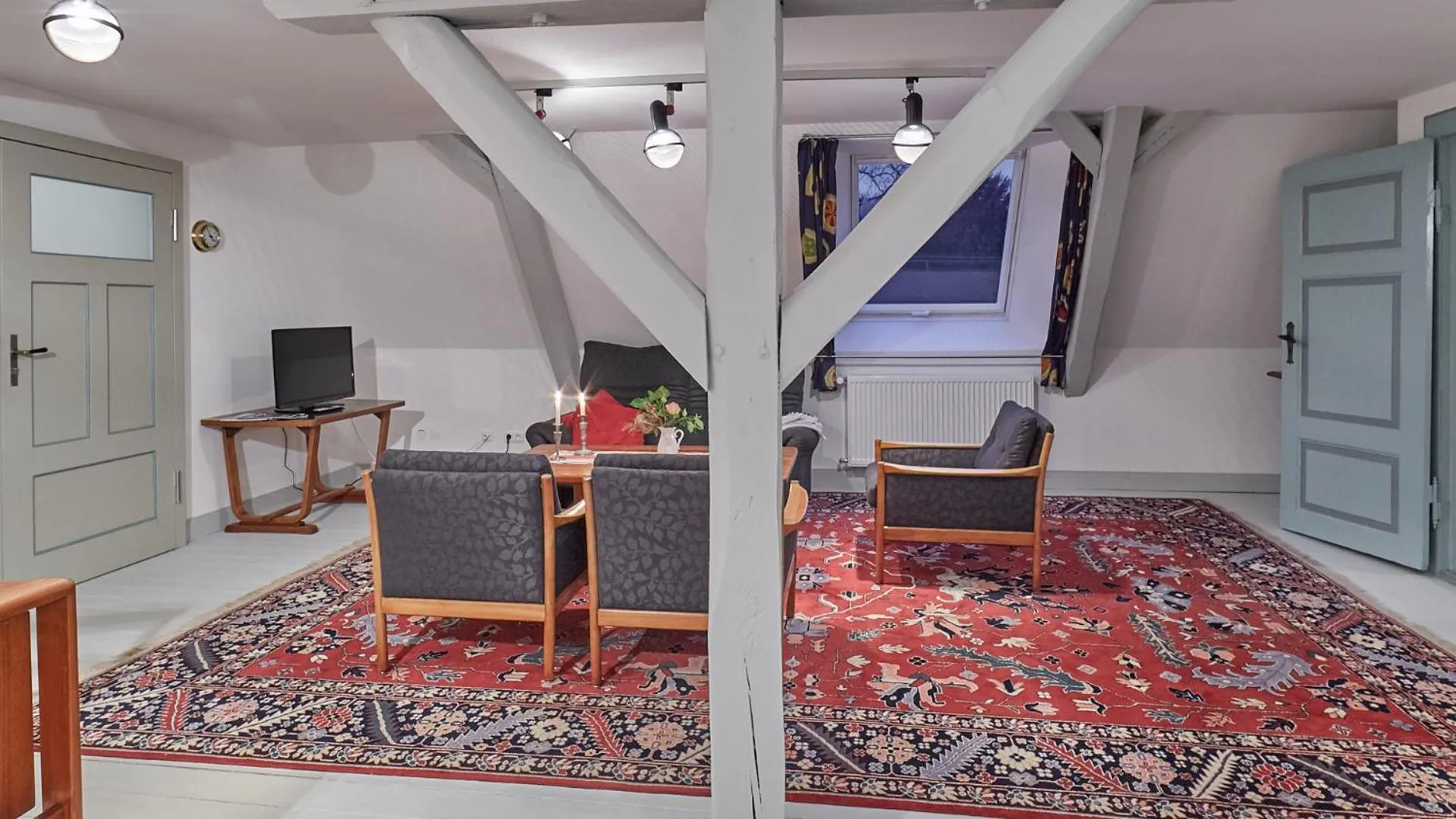 Living room in Klosterkrug Apartments