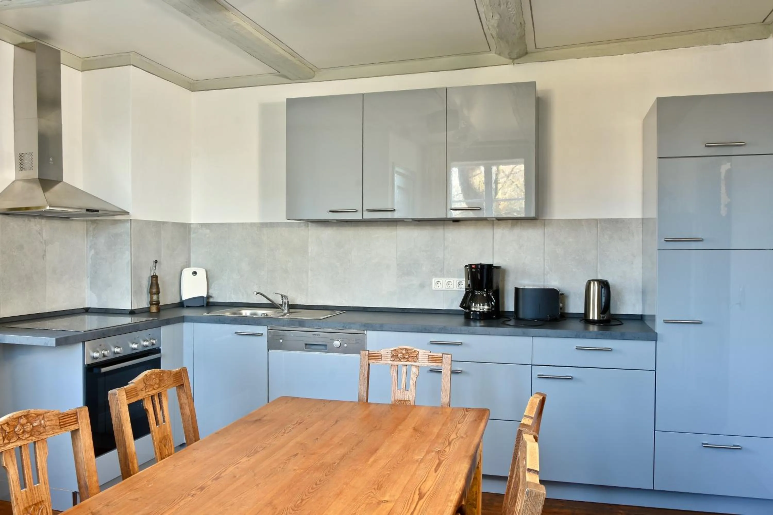 kitchen in Klosterkrug Apartments
