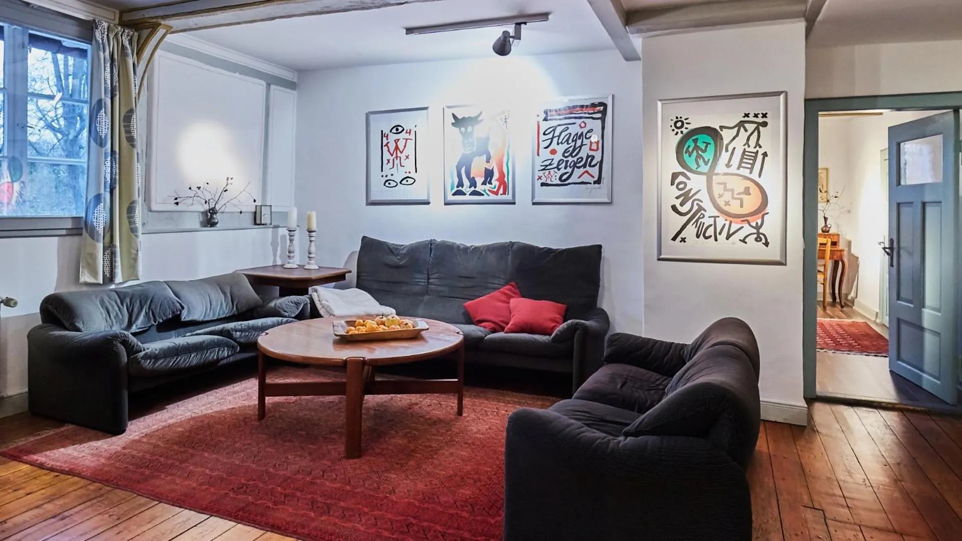 Living room in Klosterkrug Apartments