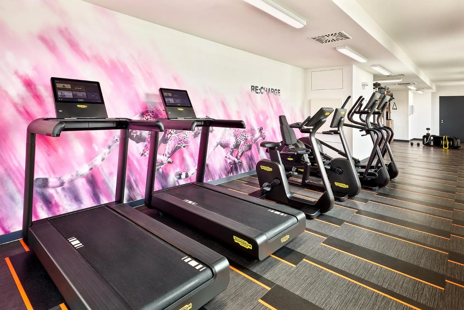 Fitness centre/facilities in Aloft Stuttgart