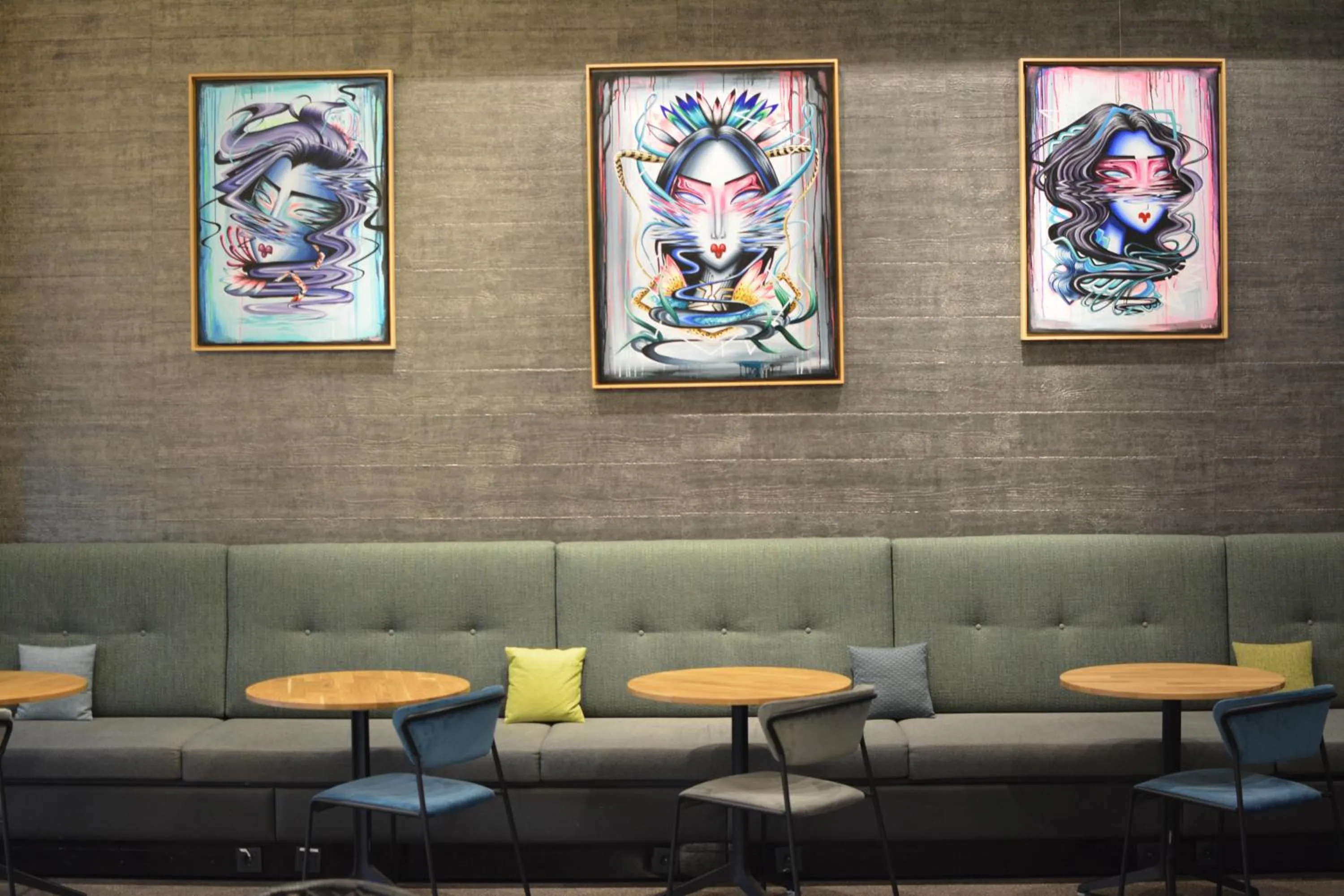 Lounge or bar in Aloft Stuttgart