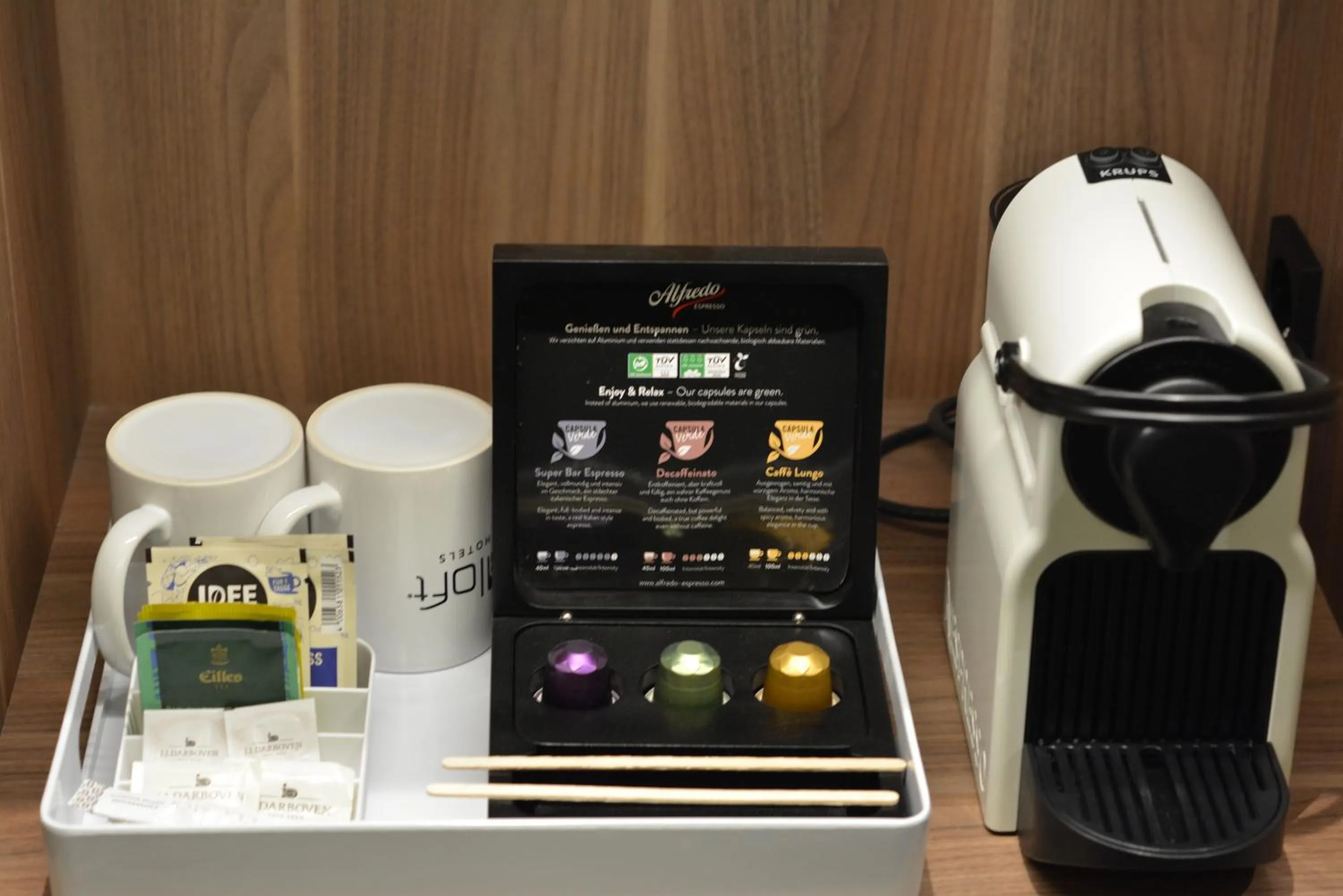 Coffee/tea facilities in Aloft Stuttgart