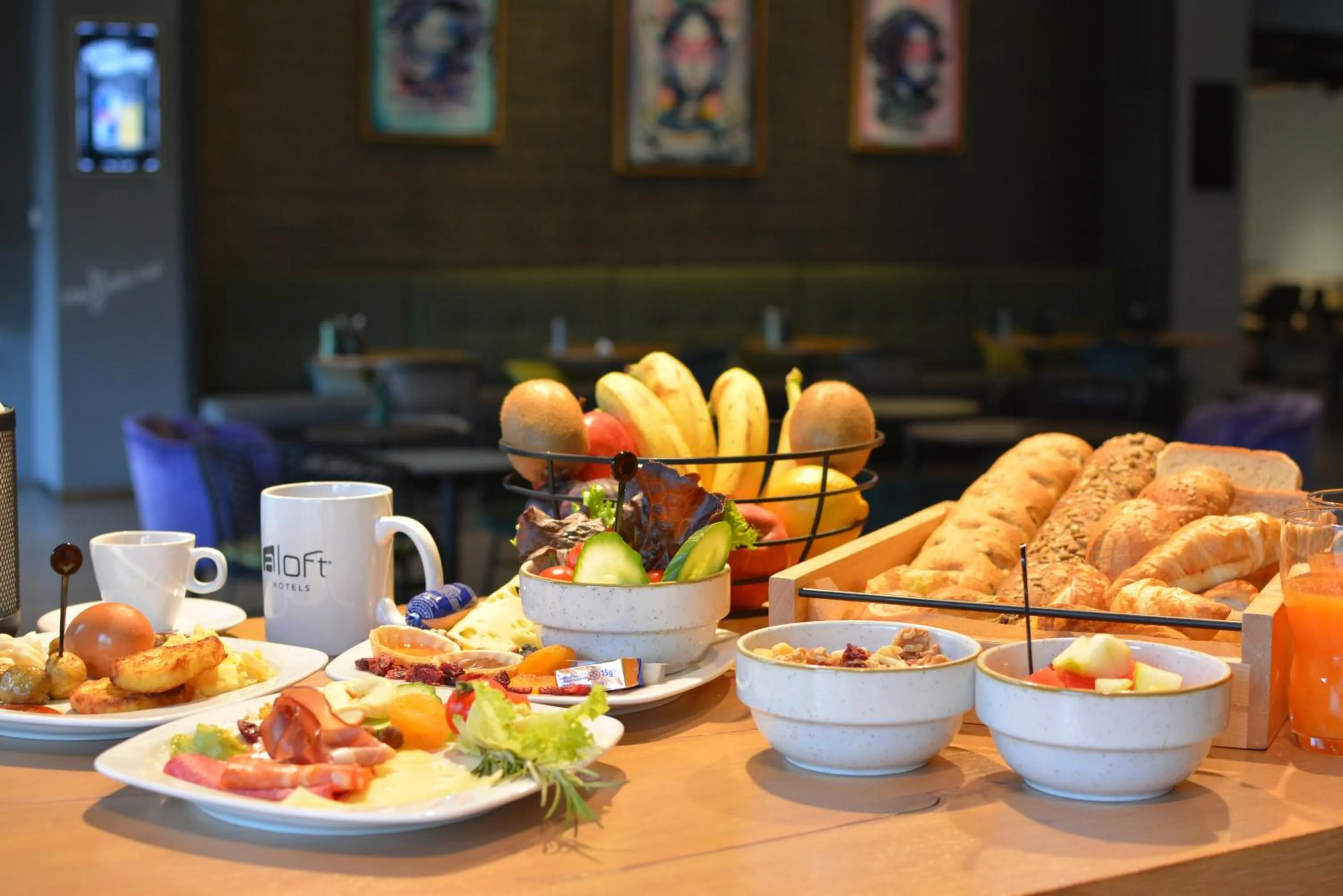 Breakfast in Aloft Stuttgart