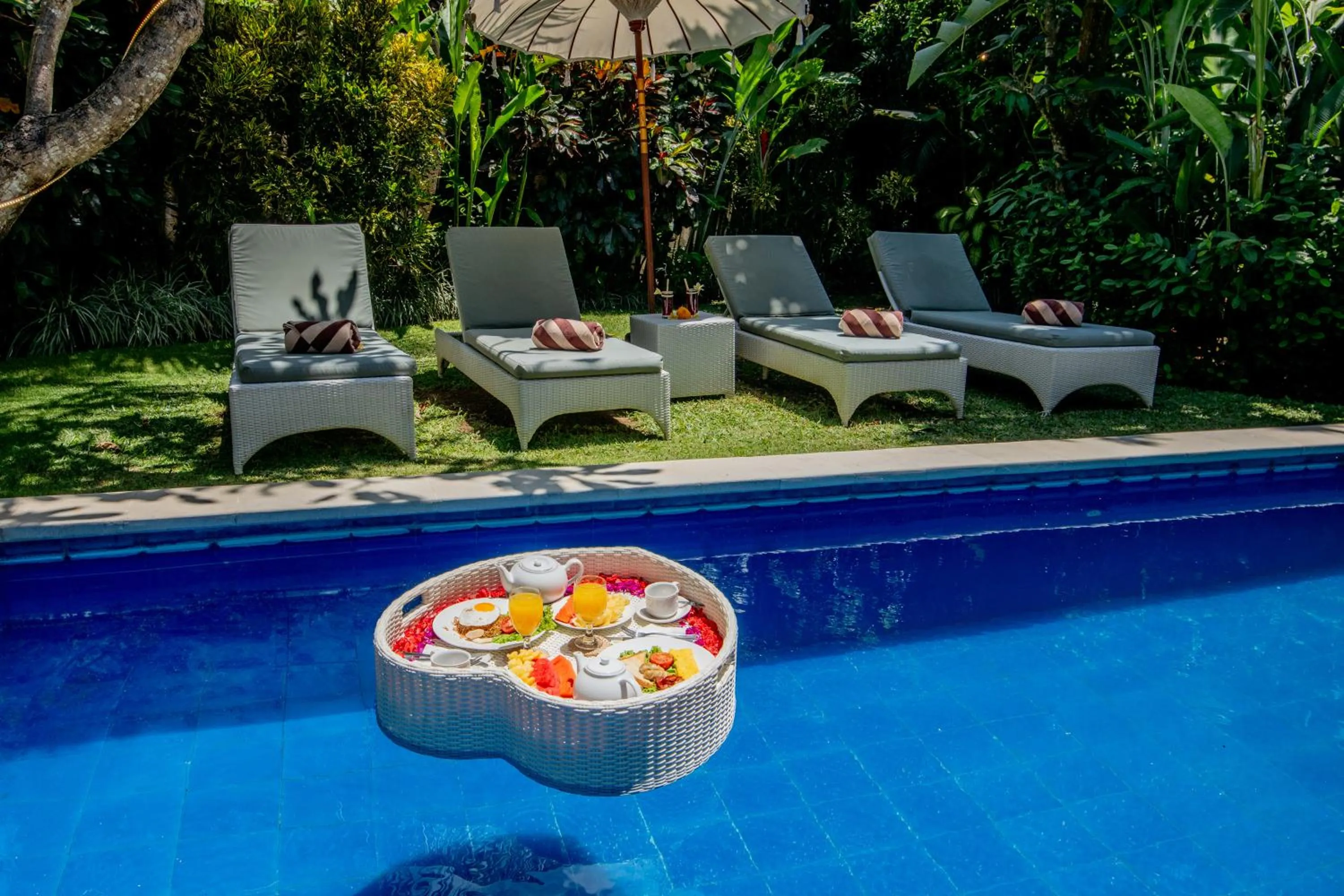 Swimming pool in Villa Lodek Deluxe