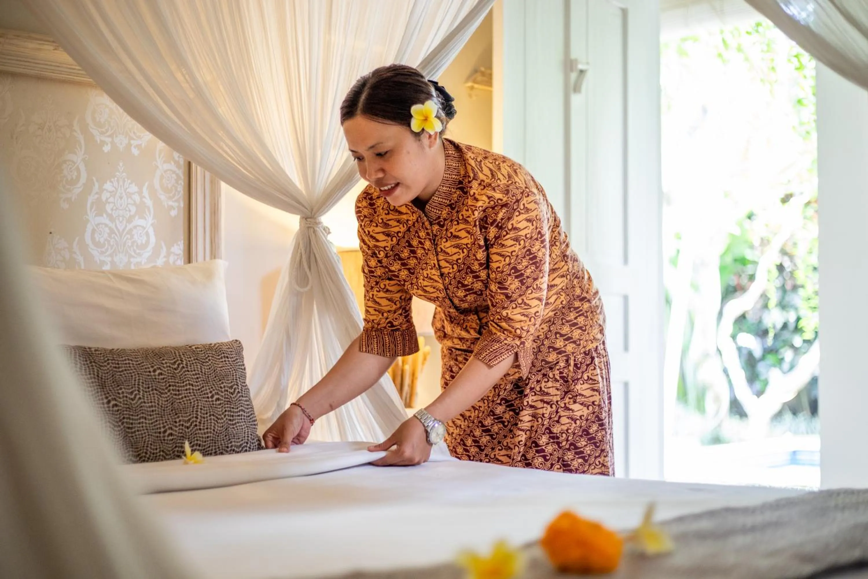 Staff in Villa Lodek Deluxe