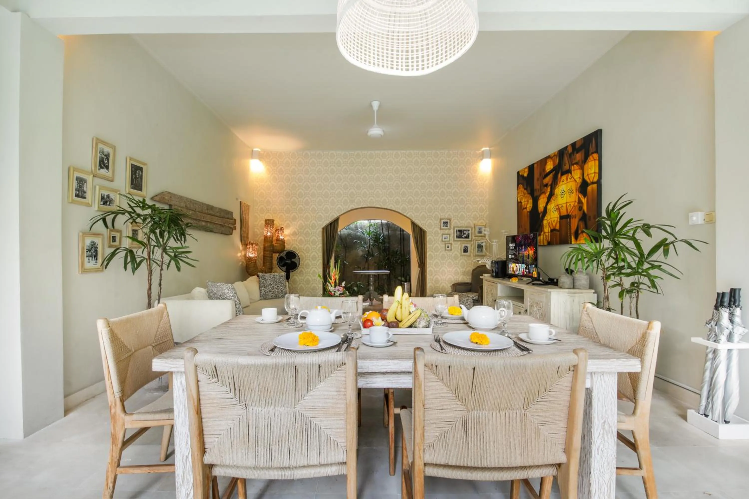 Dining area in Villa Lodek Deluxe