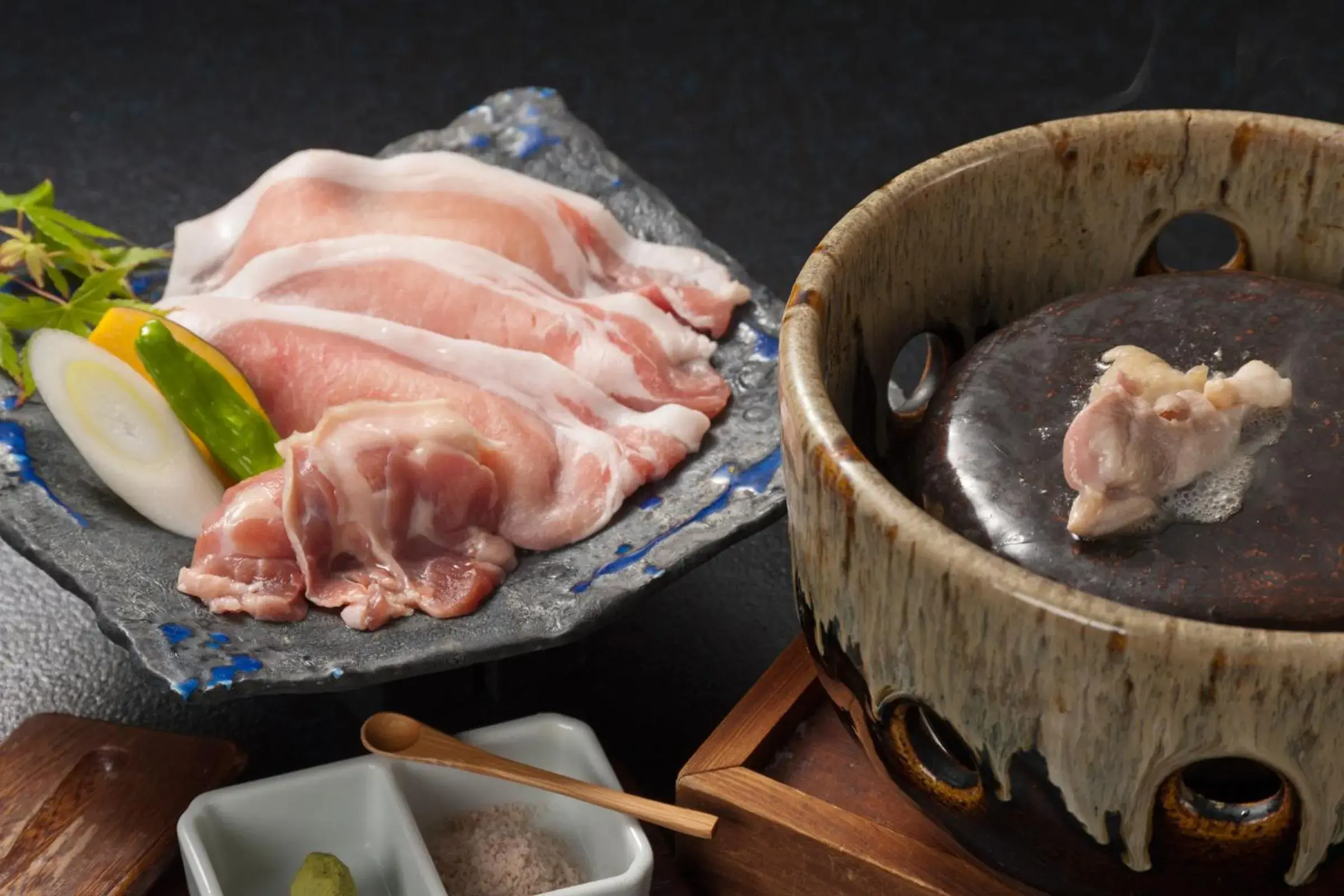 Food close-up in UmibenokakureyuSEIRYU海辺のかくれ湯清流 Food close-up in UmibenokakureyuSEIRYU海辺のかくれ湯清流