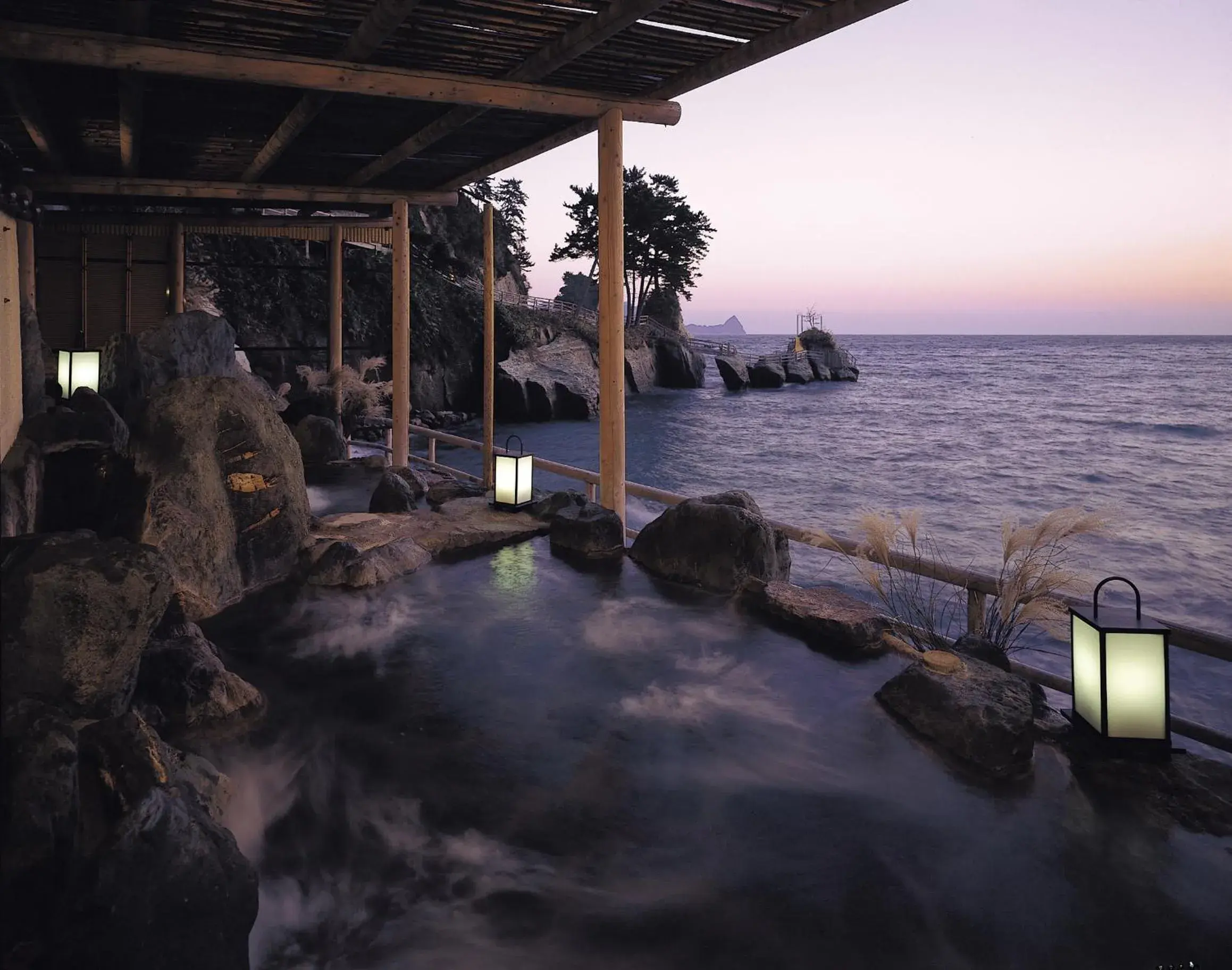 Sea view in UmibenokakureyuSEIRYU海辺のかくれ湯清流 Sea view in UmibenokakureyuSEIRYU海辺のかくれ湯清流