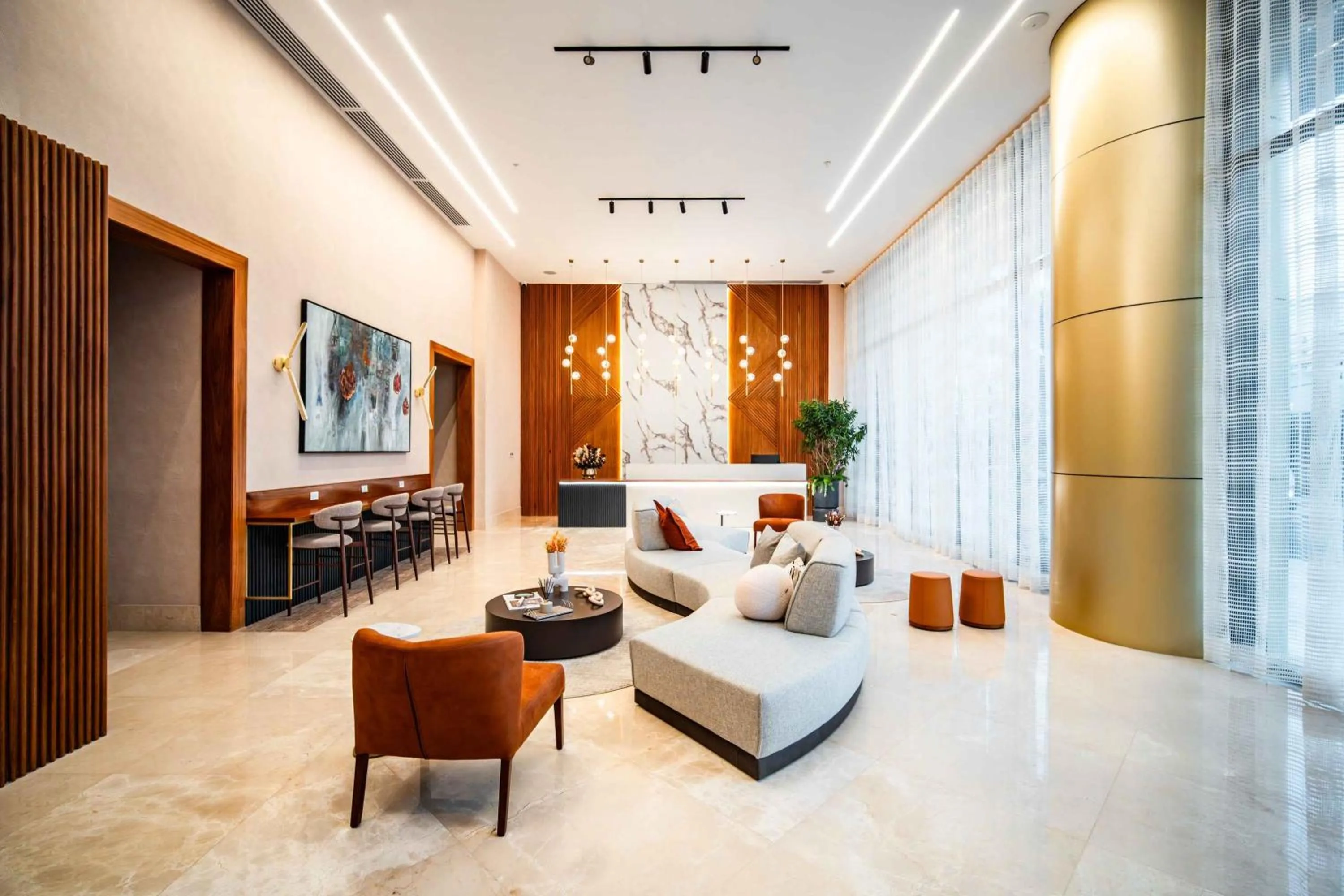 Lobby or reception in Aston Rubi City Suites