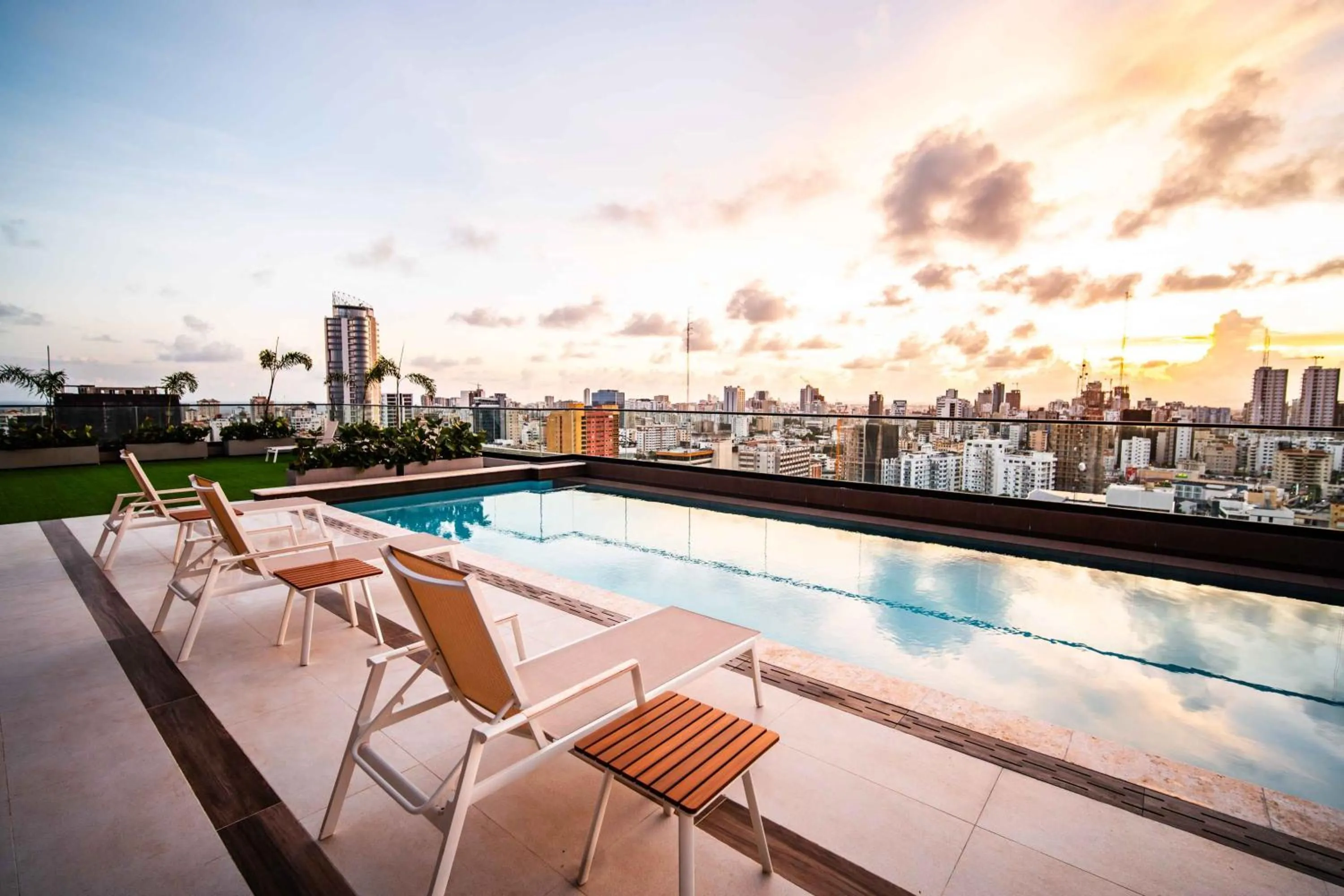 Swimming pool in Aston Rubi City Suites