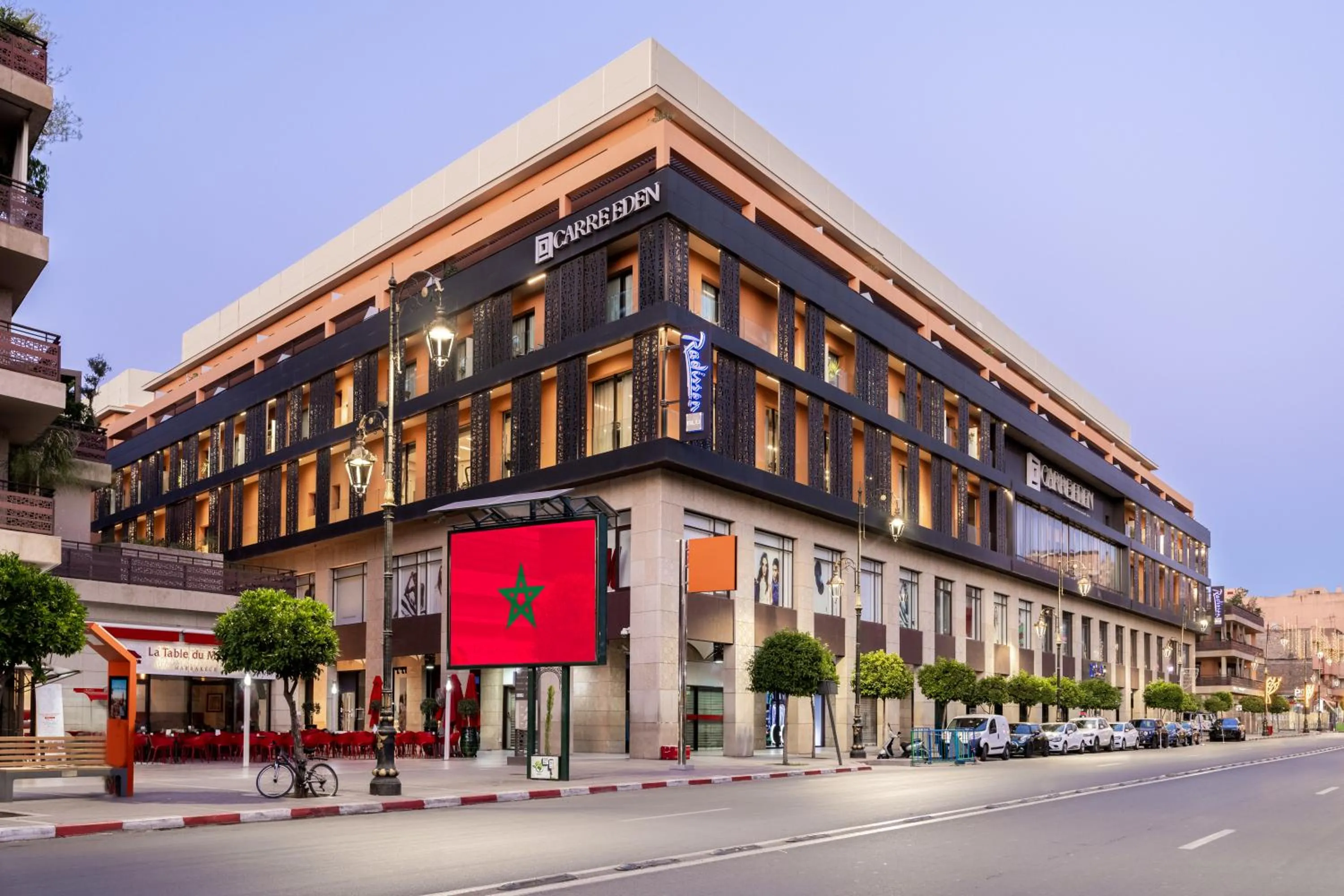 Facade/entrance in Radisson Blu Marrakech, Carré Eden