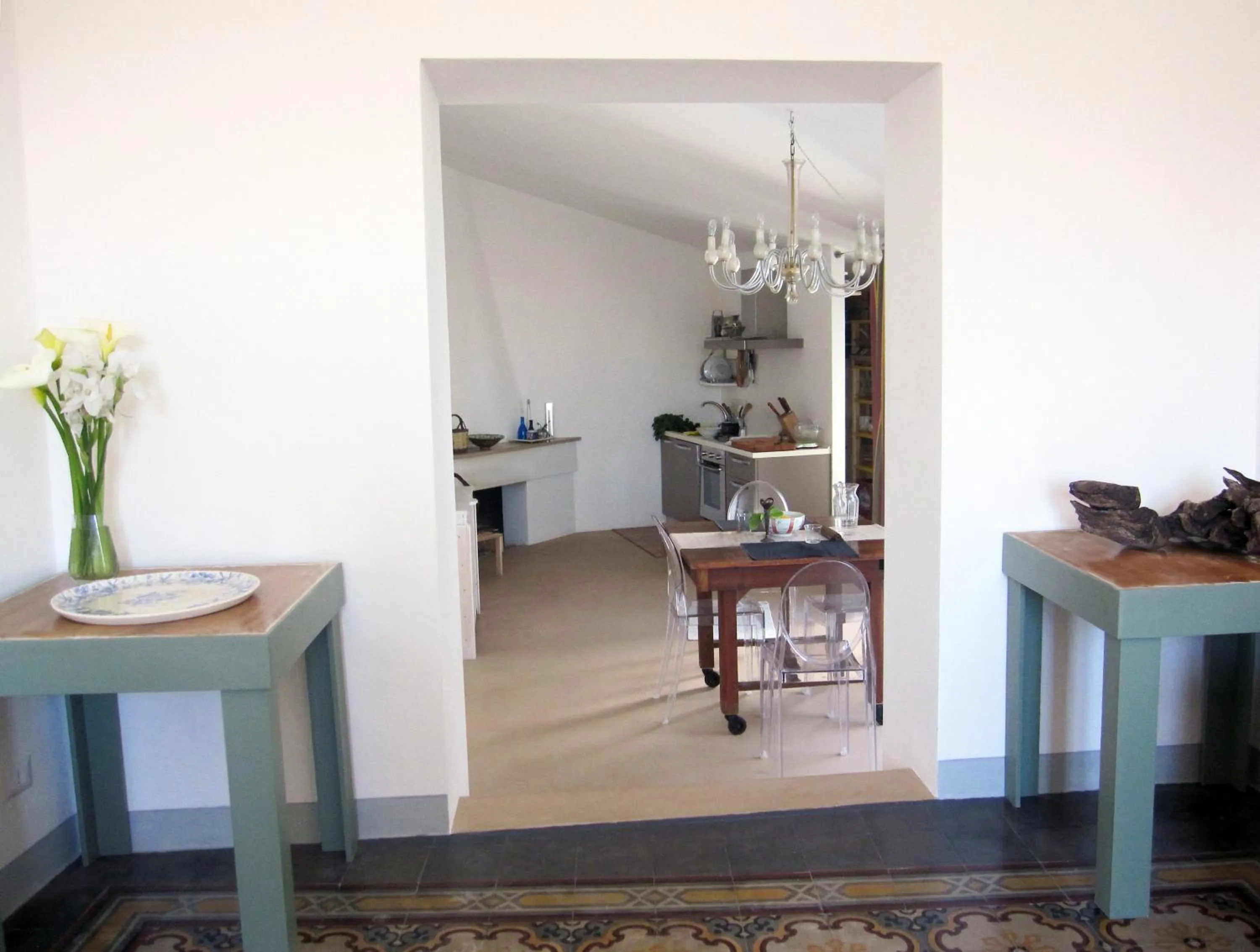 Seating area in Brancadoria B&B