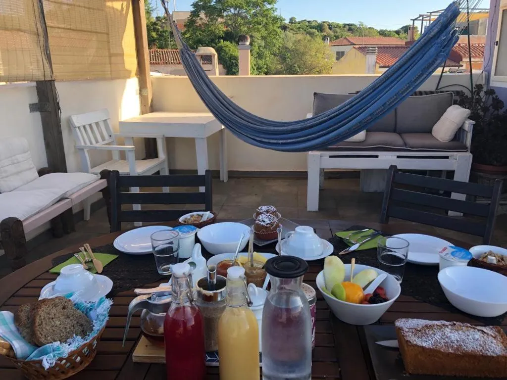 Continental breakfast in Brancadoria B&B