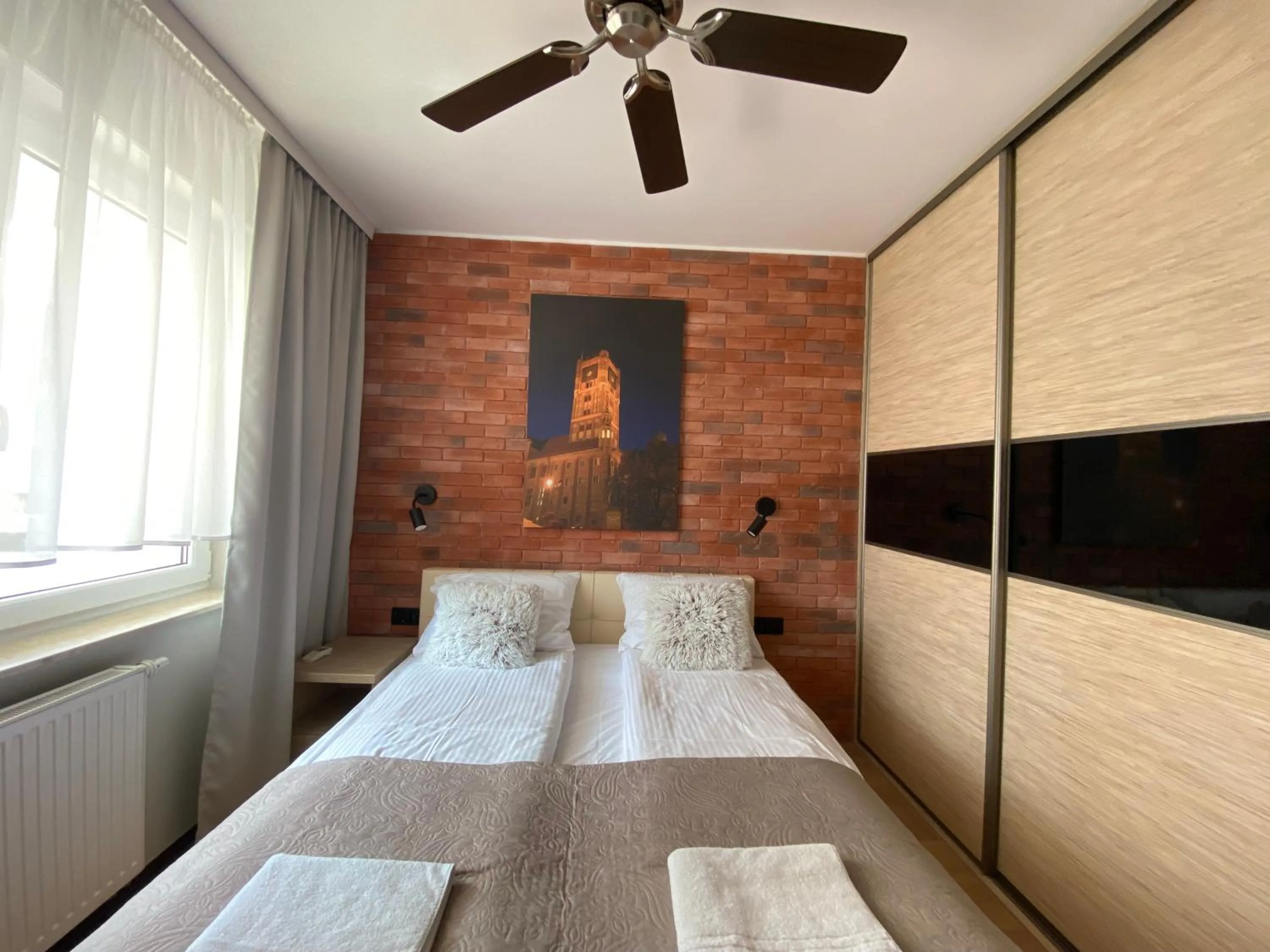 Bed in Apartament Toruń