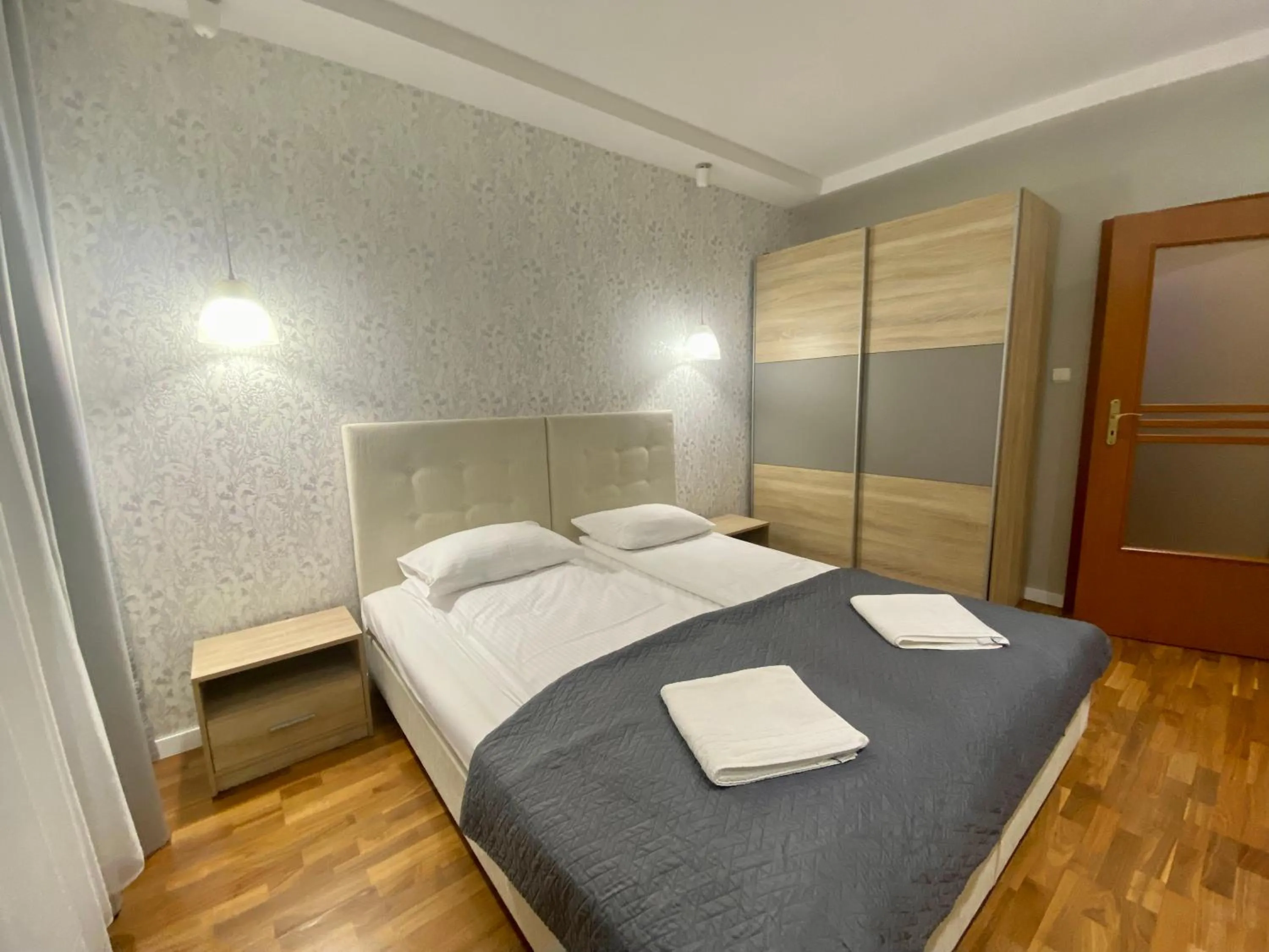 Bed in Apartament Toruń