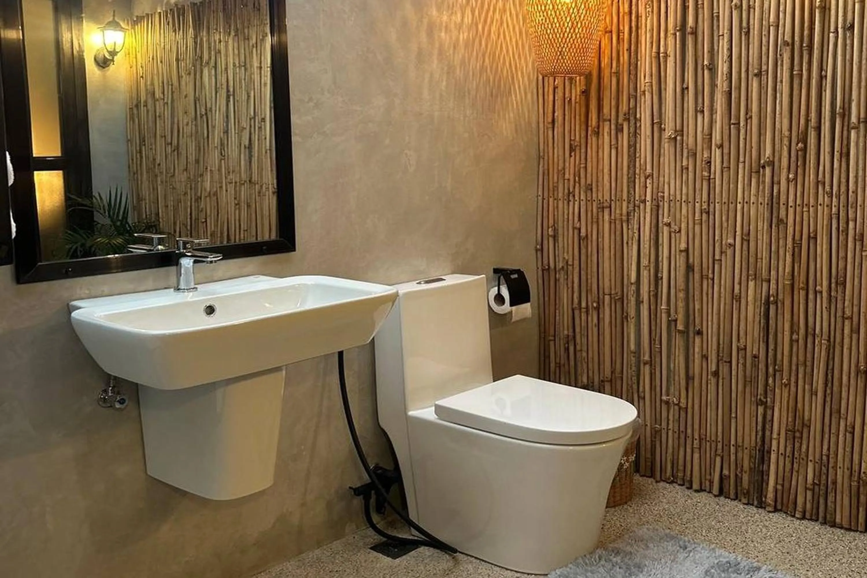 Bathroom in Balai Balatong Ilocos near Laoag Airport