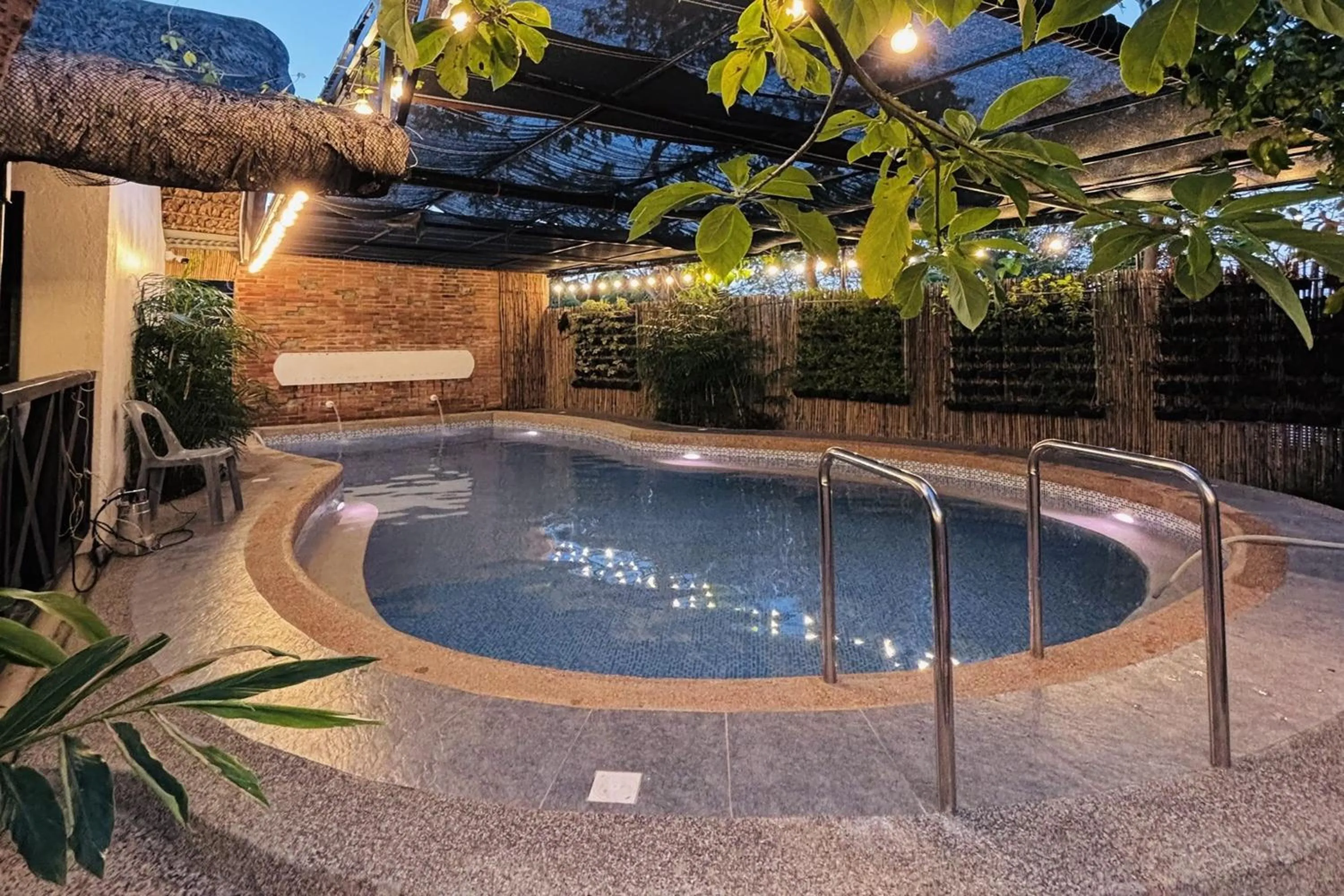 Swimming pool in Balai Balatong Ilocos near Laoag Airport