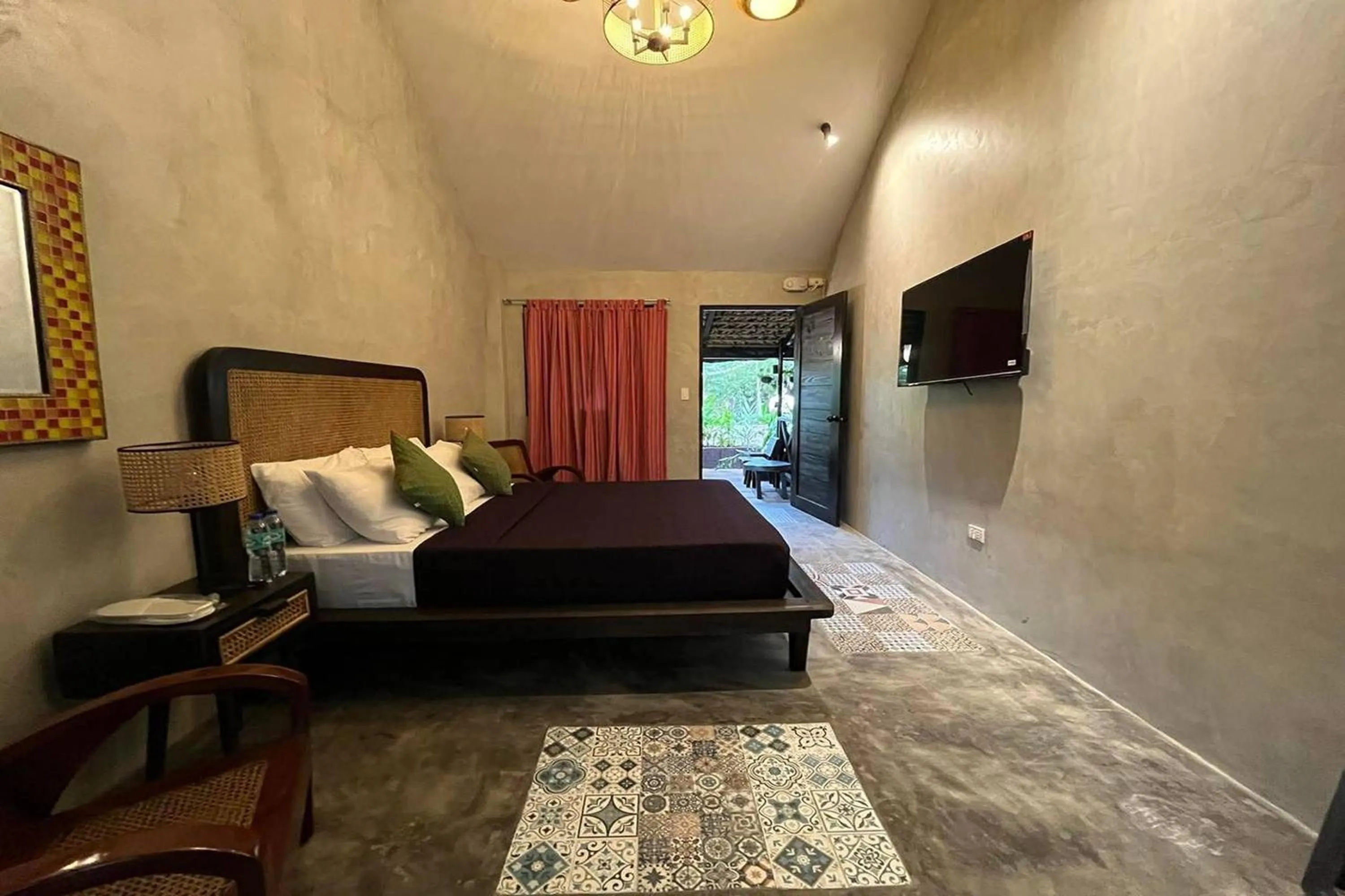 Bed in Balai Balatong Ilocos near Laoag Airport