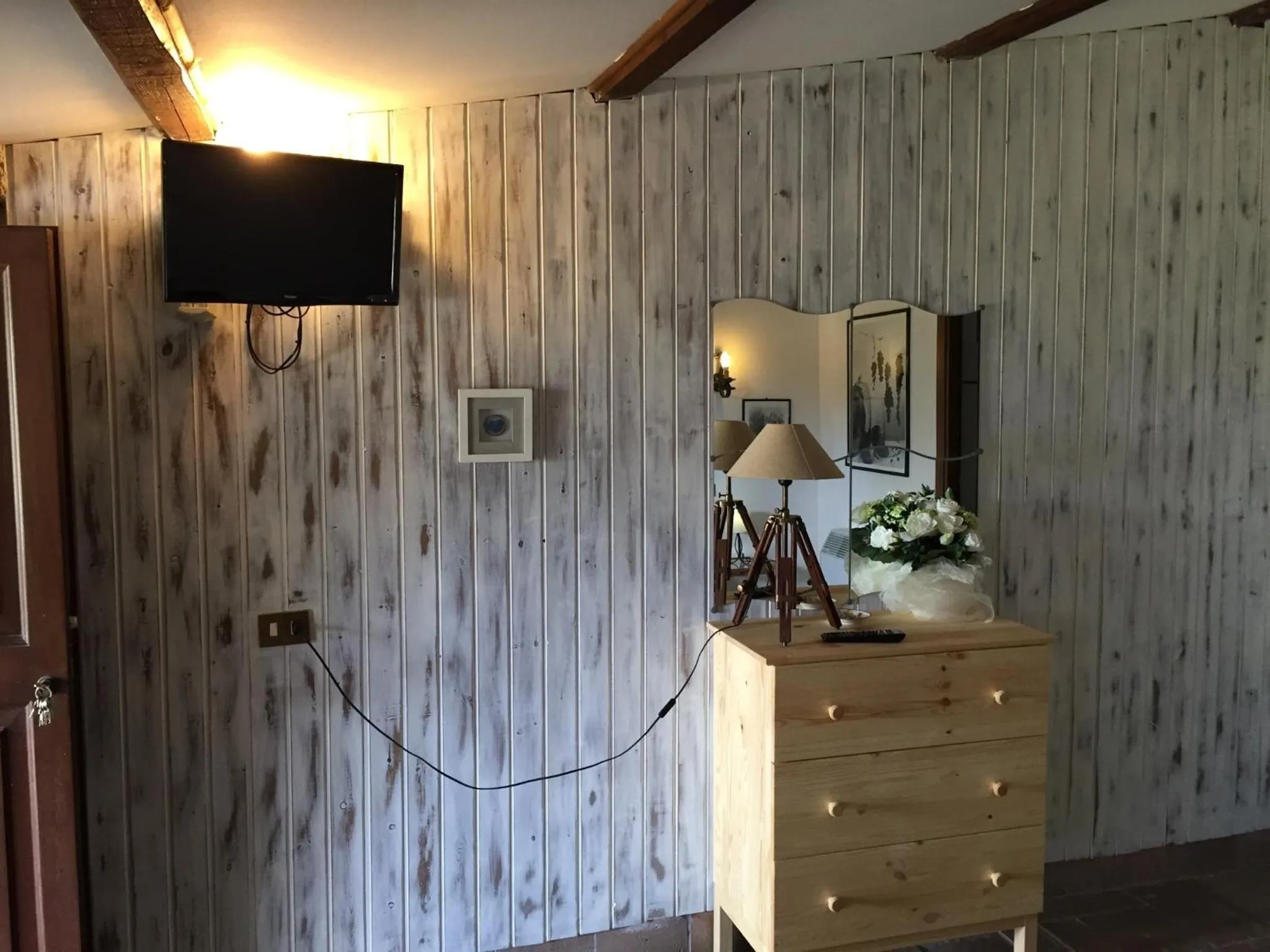 Decorative detail in Agriturismo Monte Due Torri