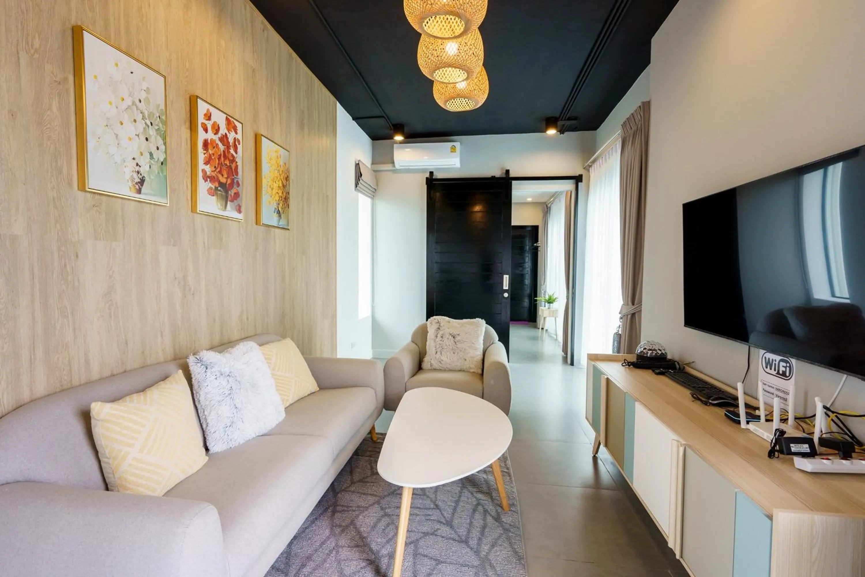 TV and multimedia in The Modern Pool Villa Hua Hin