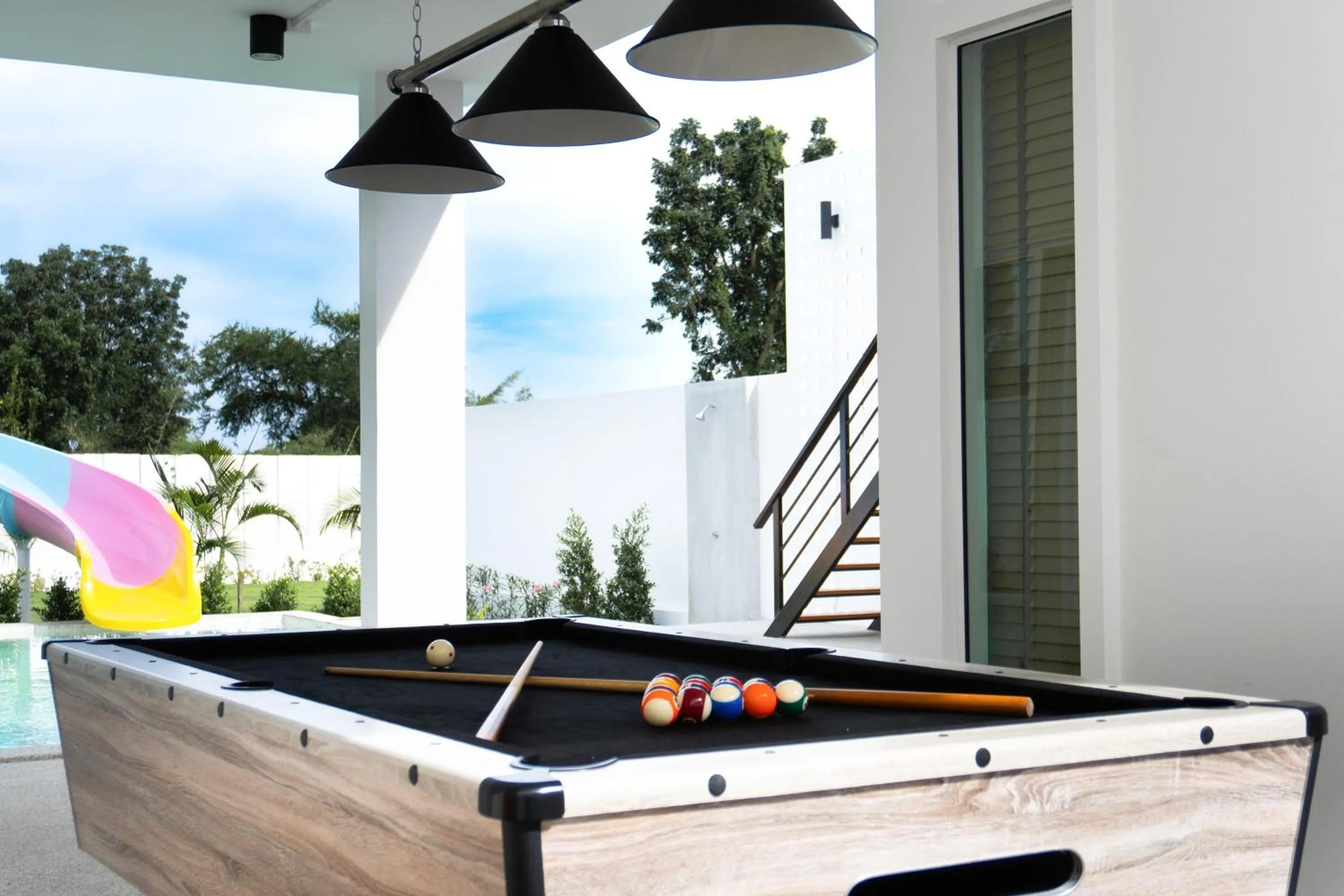 Billiard in The Modern Pool Villa Hua Hin