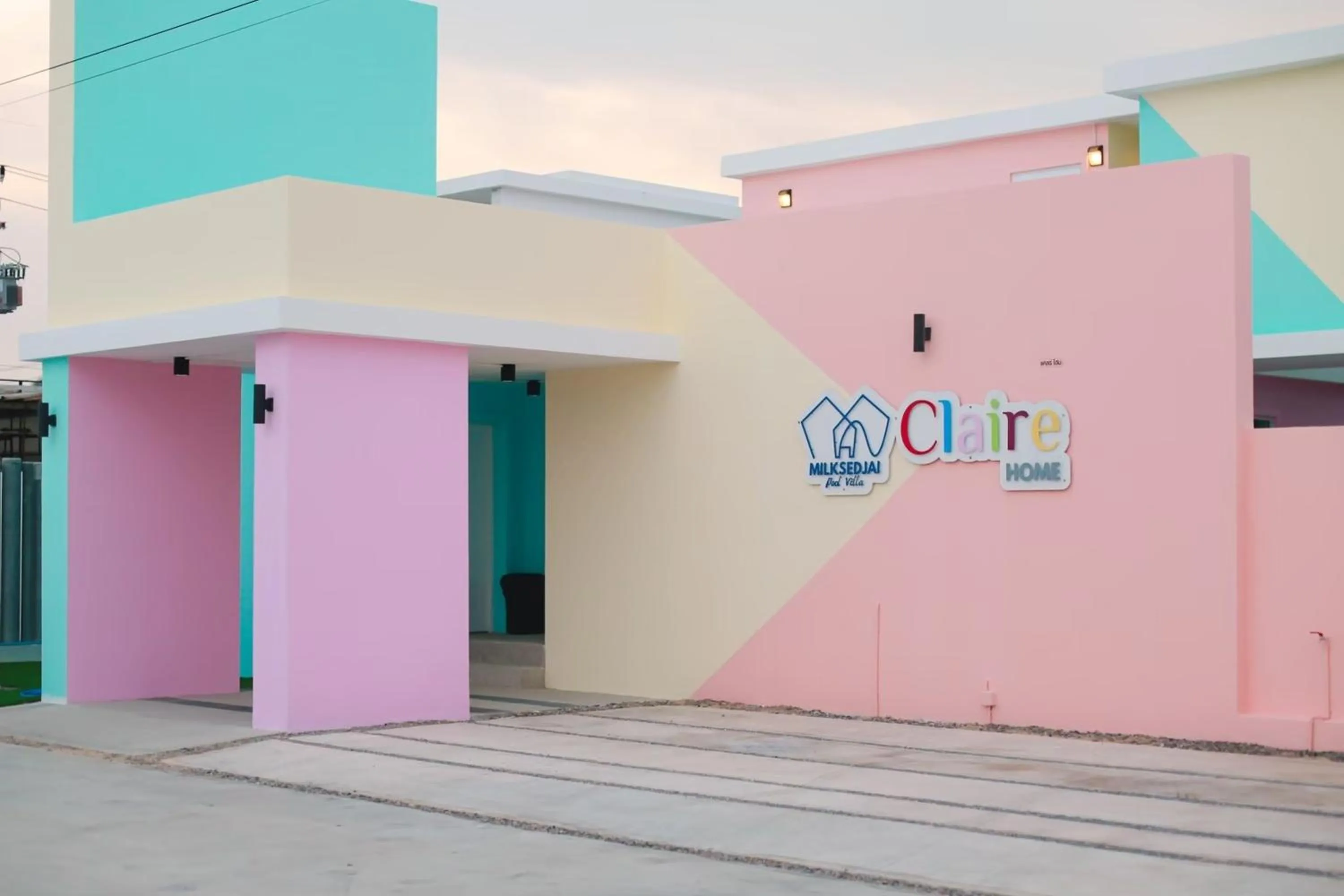 Property building in The Modern Pool Villa Hua Hin