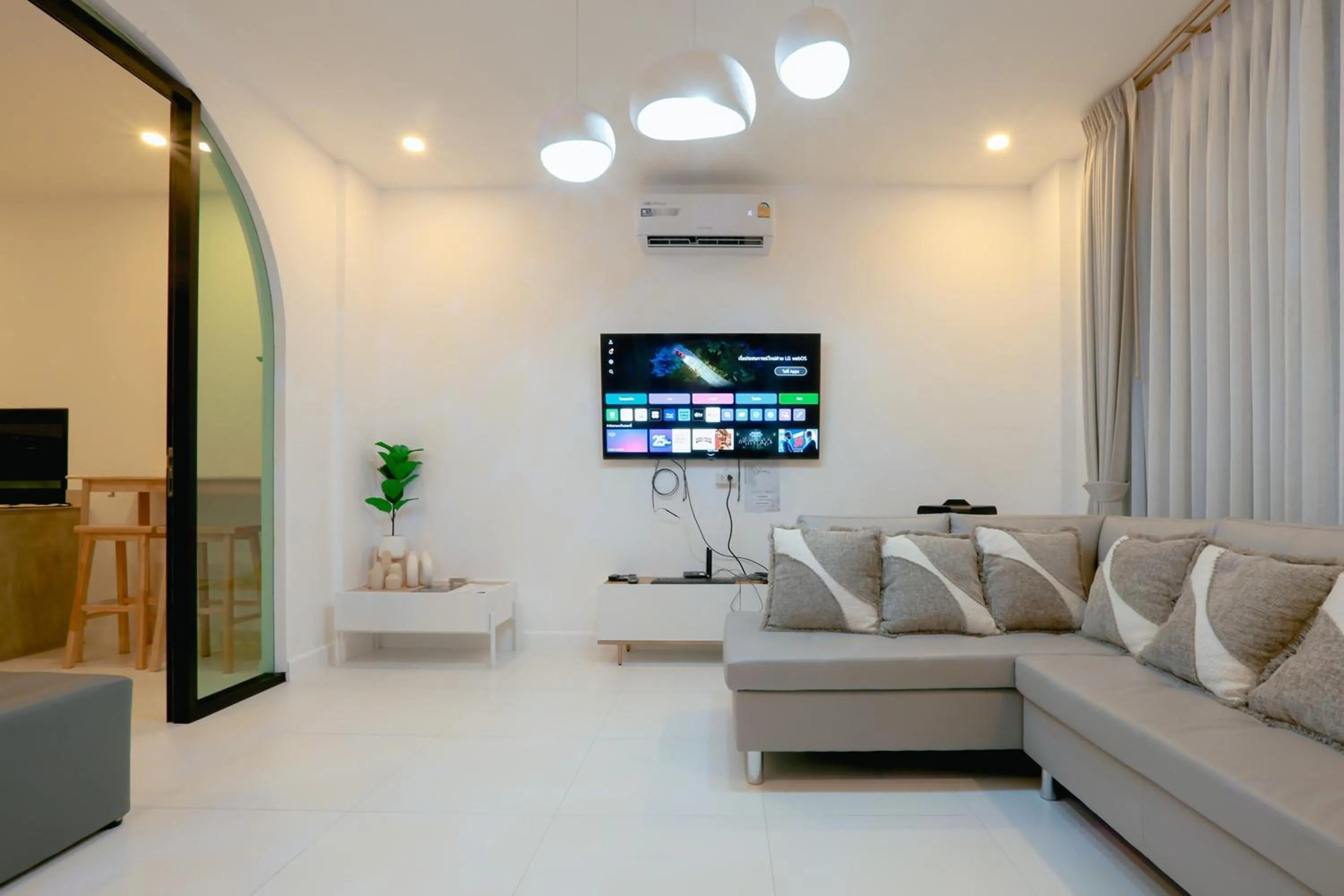 TV and multimedia in The Modern Pool Villa Hua Hin