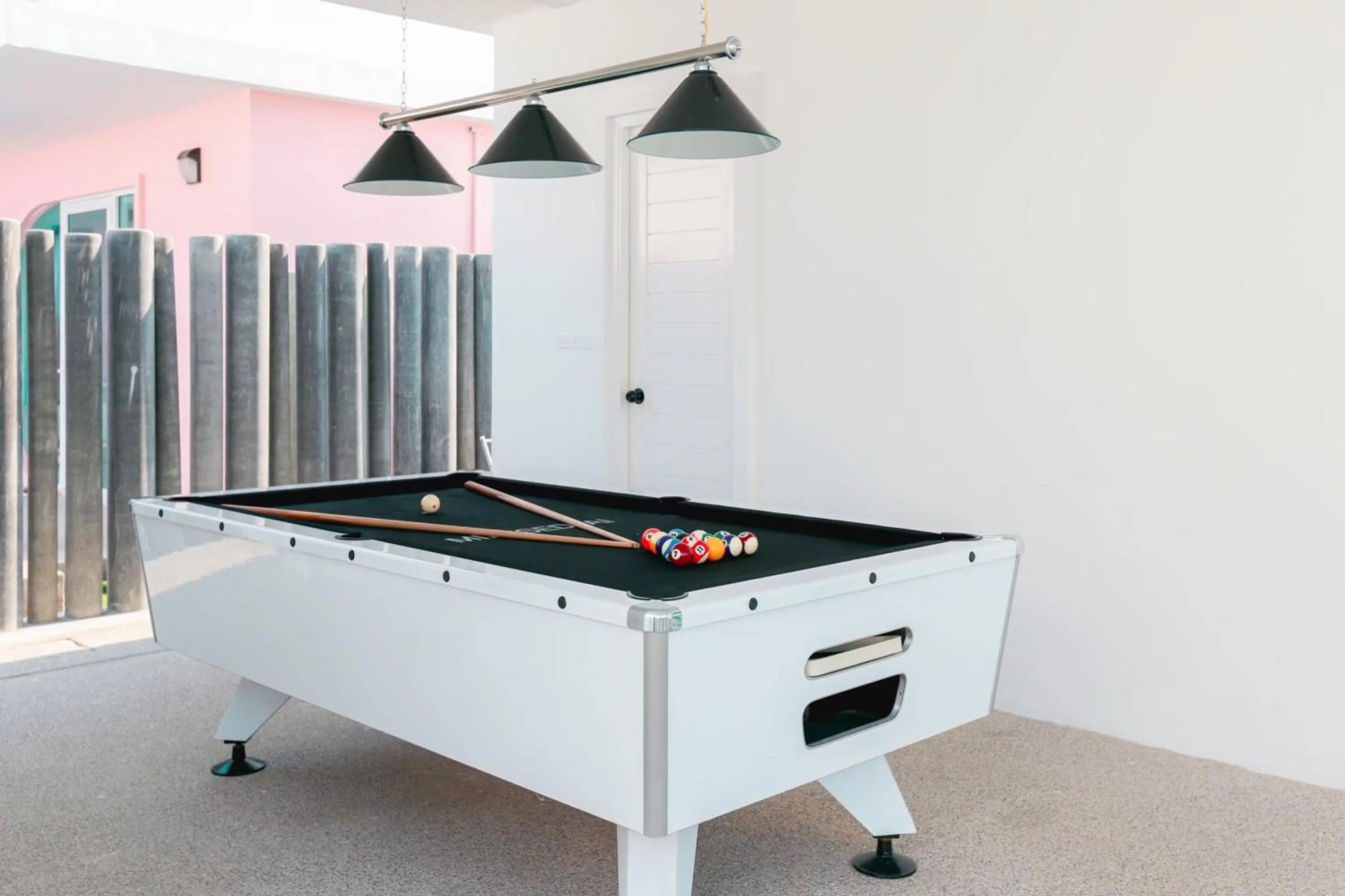 Billiard in The Modern Pool Villa Hua Hin