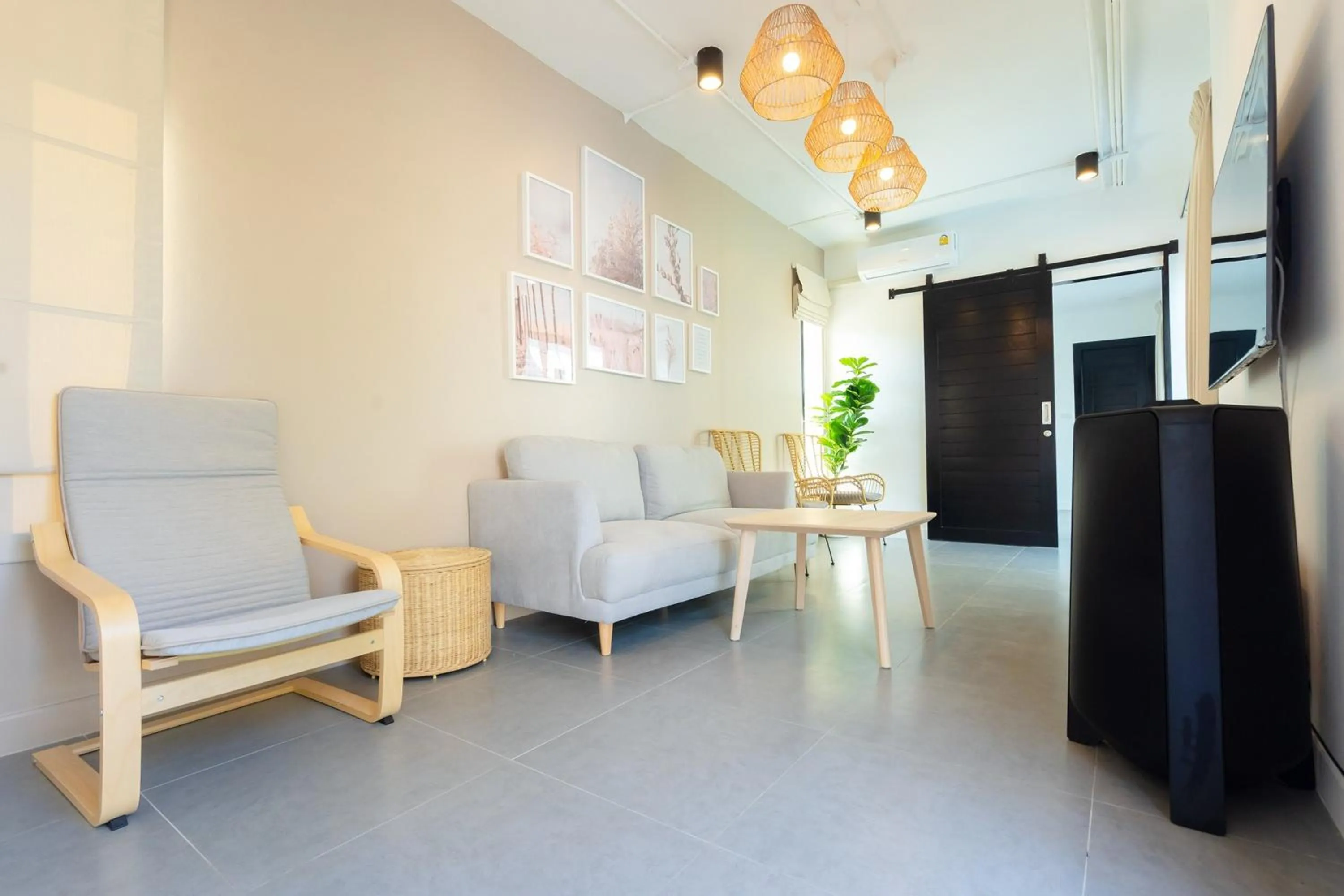 Seating area in The Modern Pool Villa Hua Hin