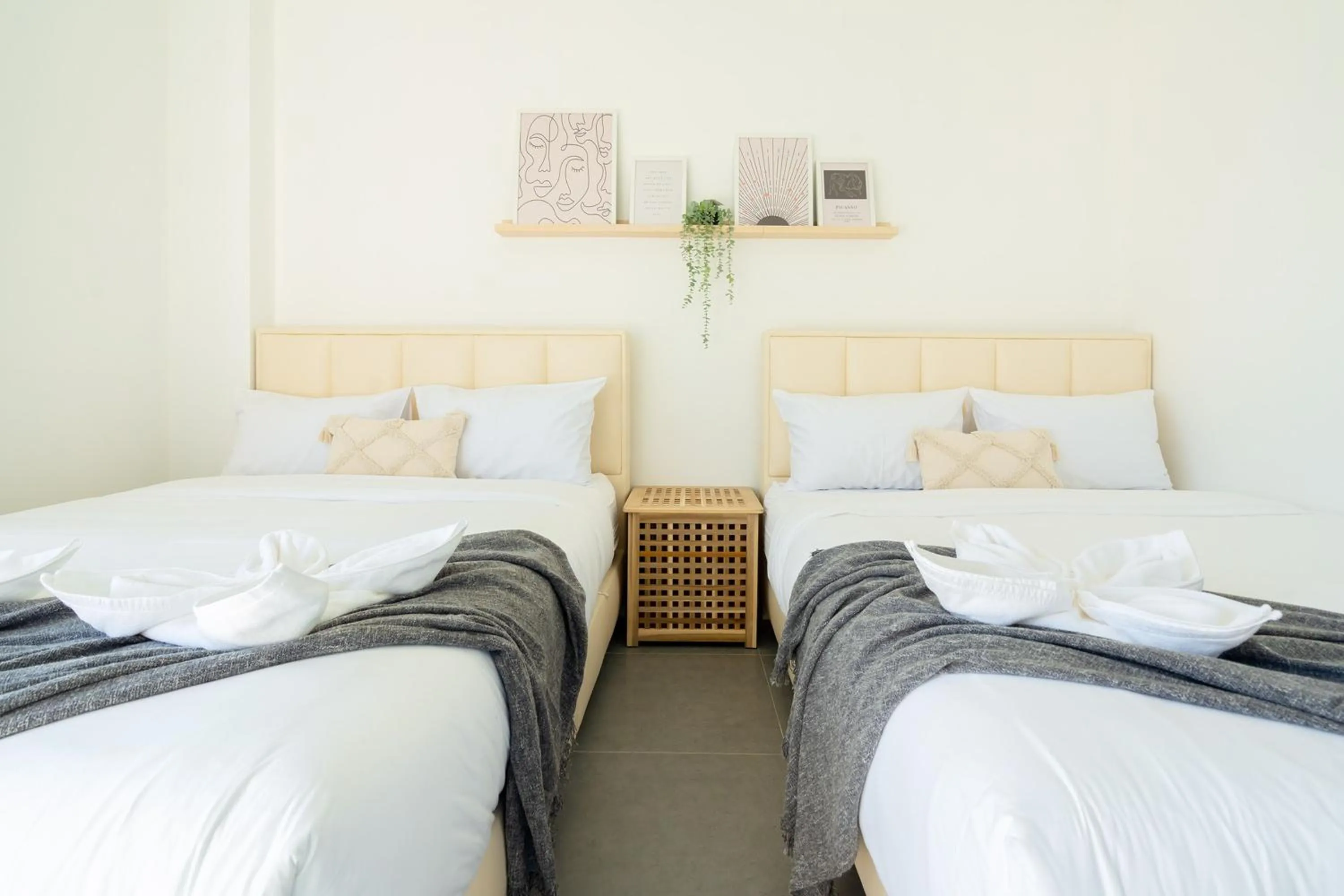 Bedroom, Bed in The Modern Pool Villa Hua Hin