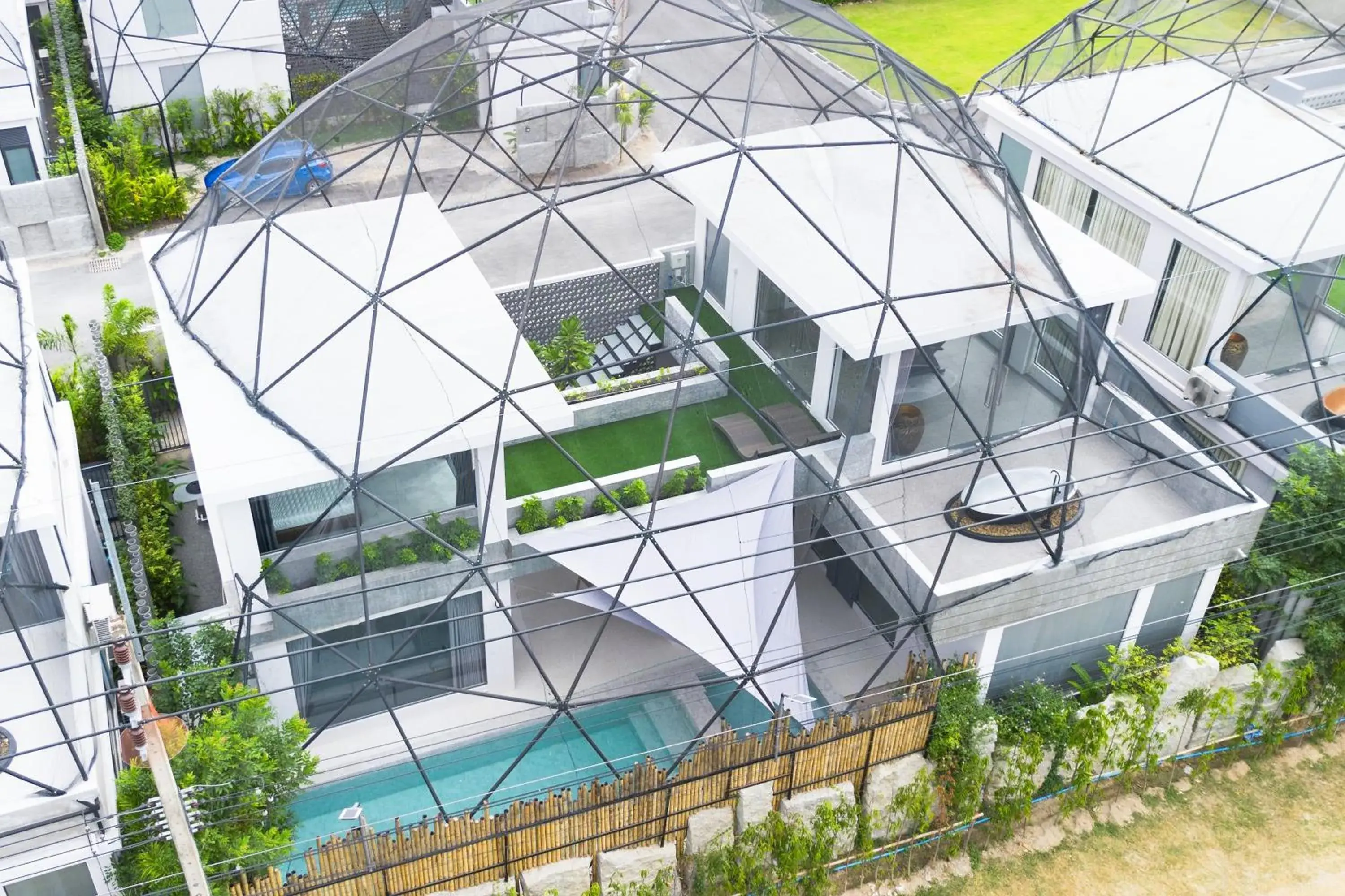 Property building in The Modern Pool Villa Hua Hin Property building in The Modern Pool Villa Hua Hin