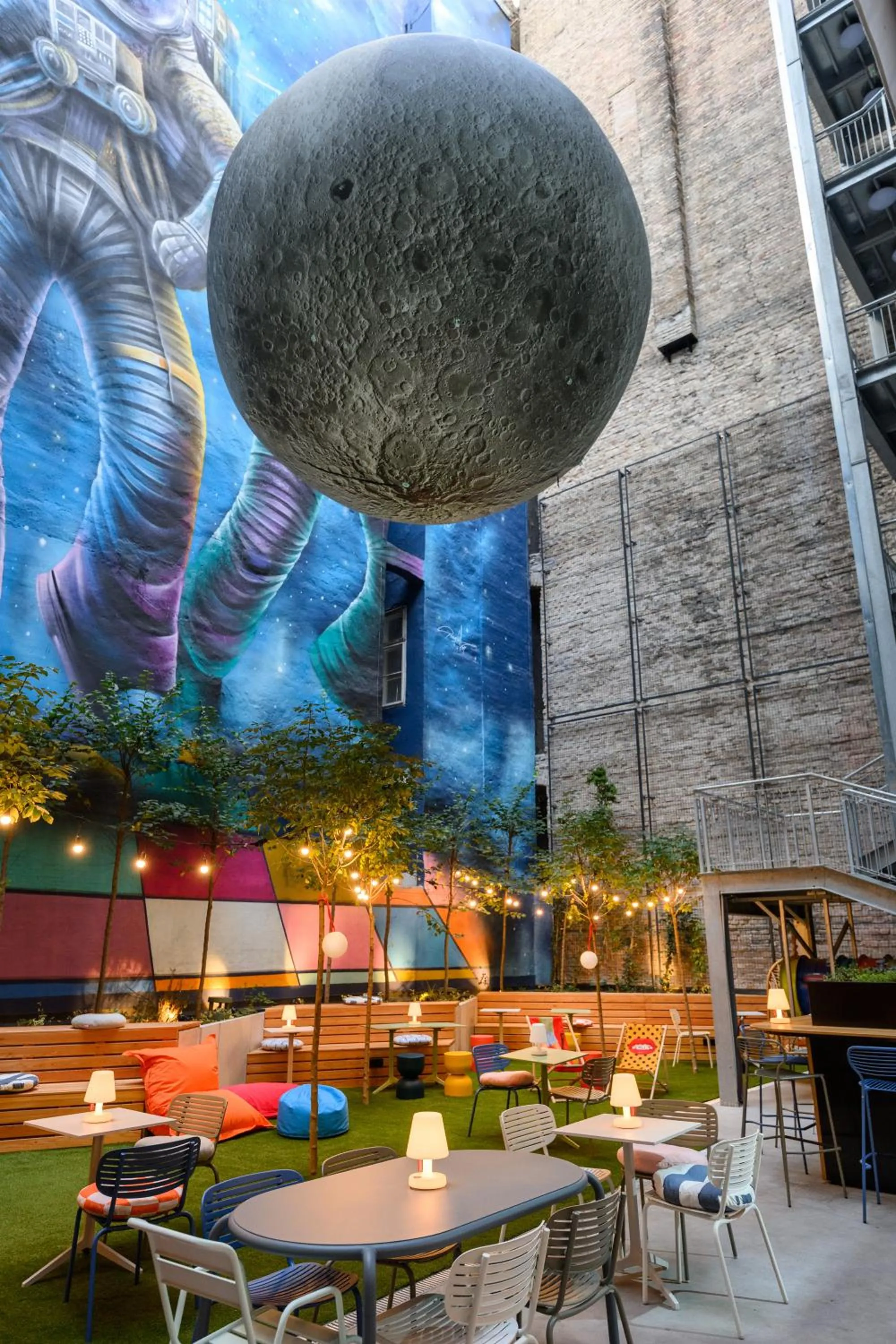 Patio in JO&JOE Budapest