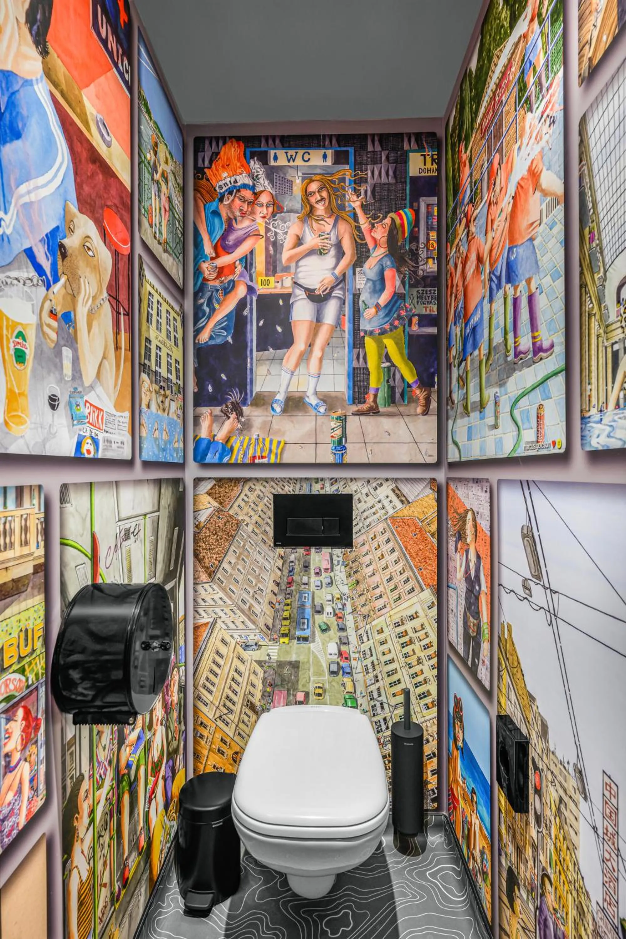 Toilet in JO&JOE Budapest