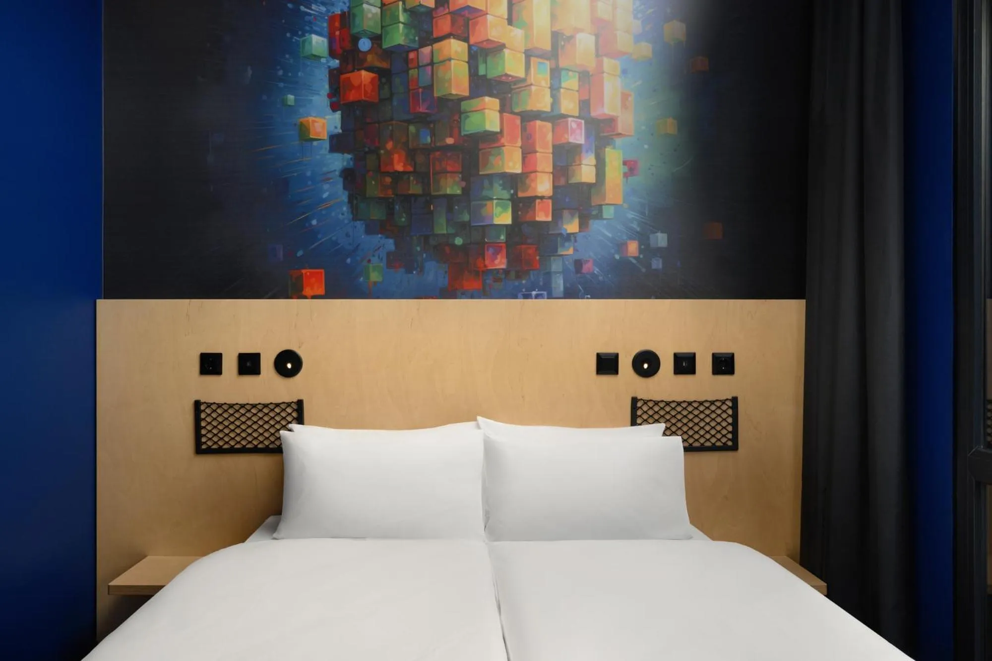 Bed in JO&JOE Budapest